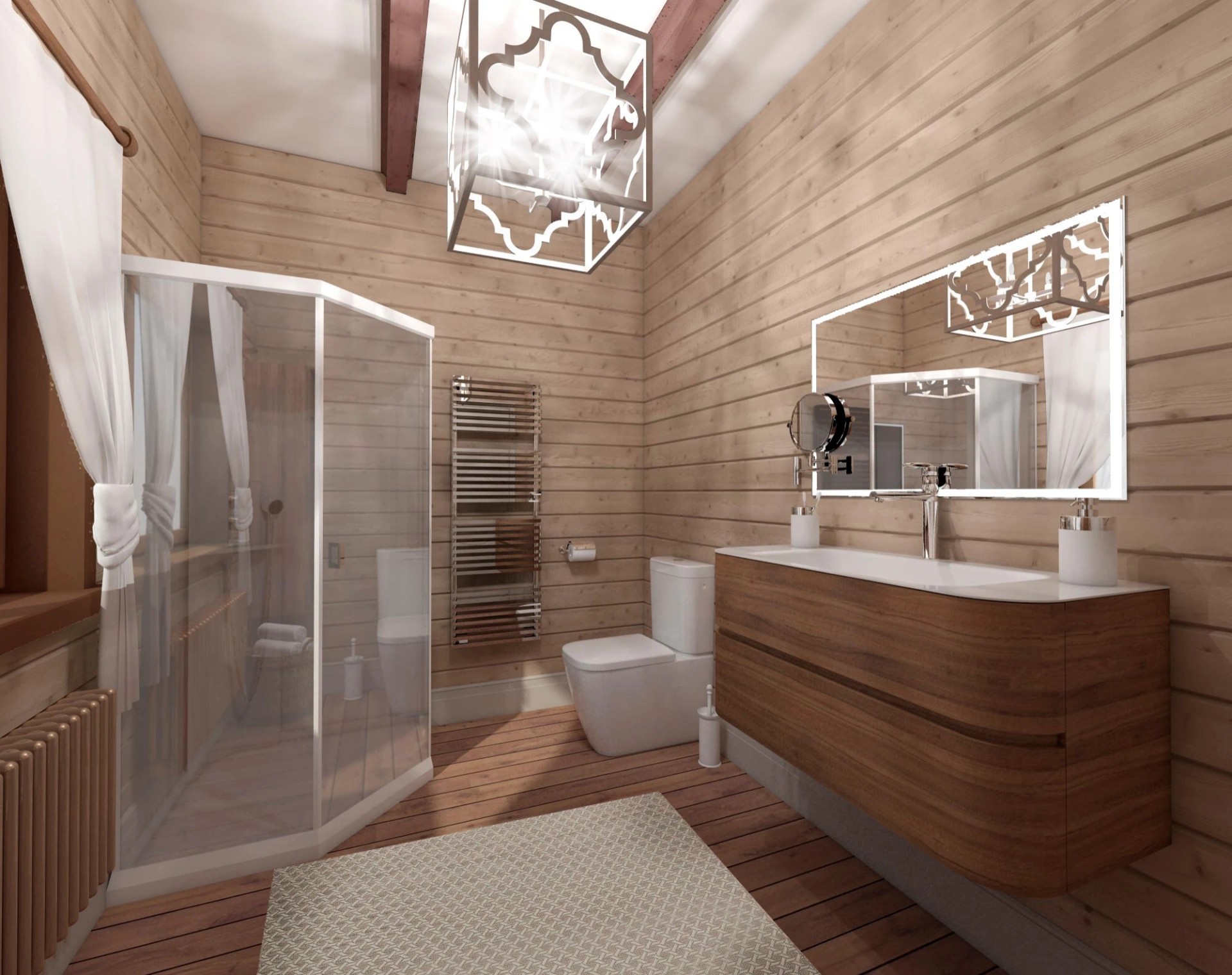 Деревянный дом в Подмосковье