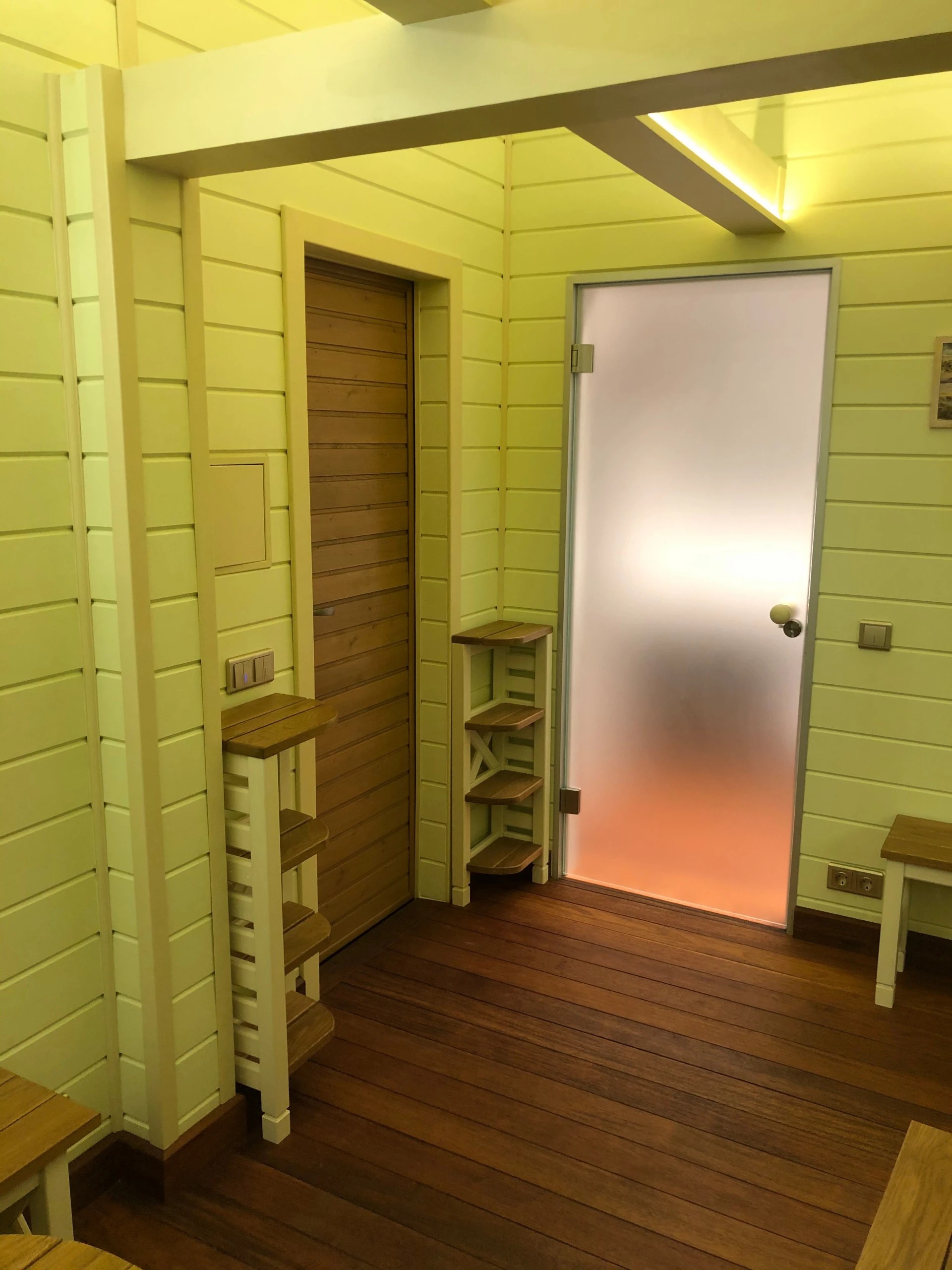 Реконструкция бани в Ленинградской области