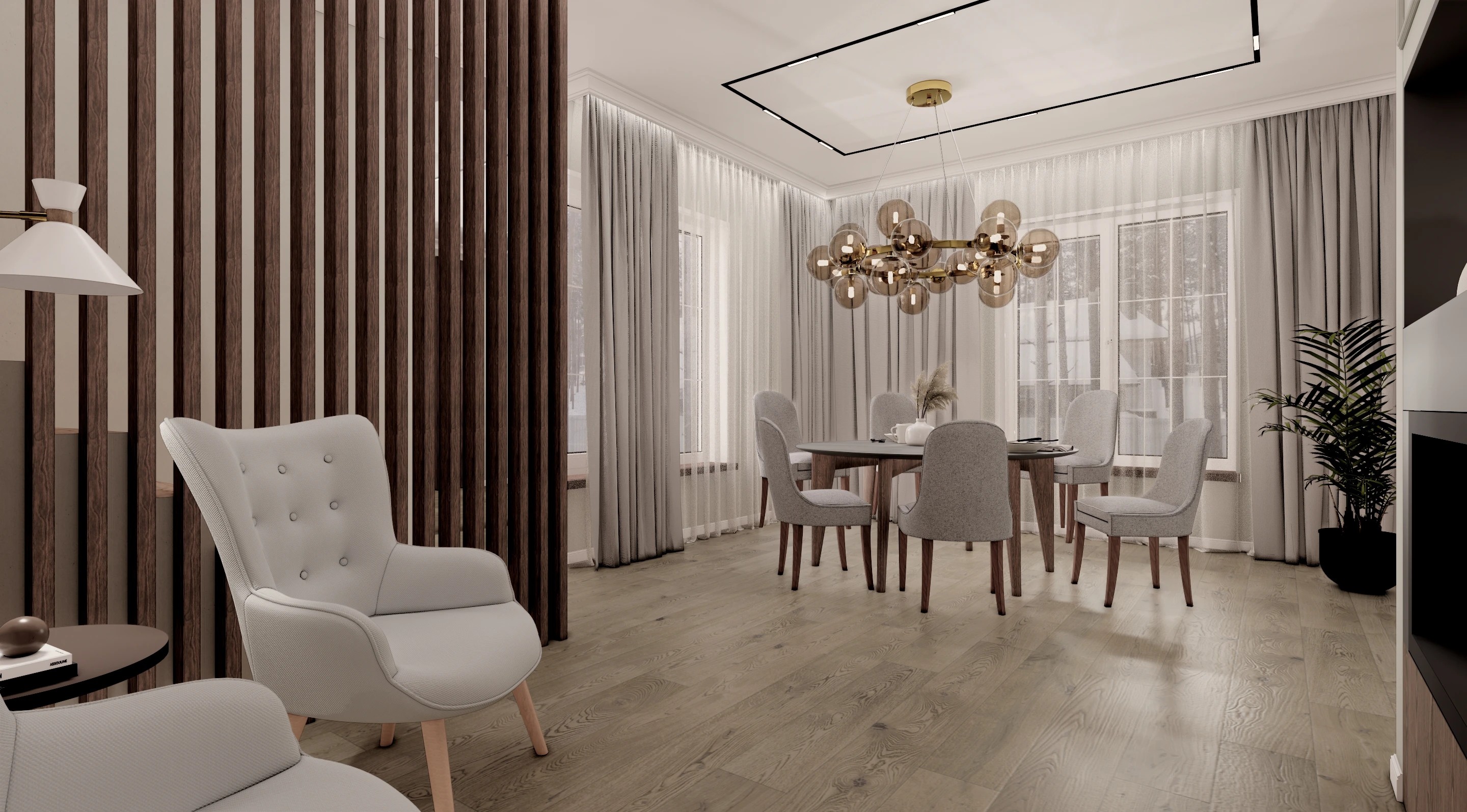 Проект загородного дома 1 этаж