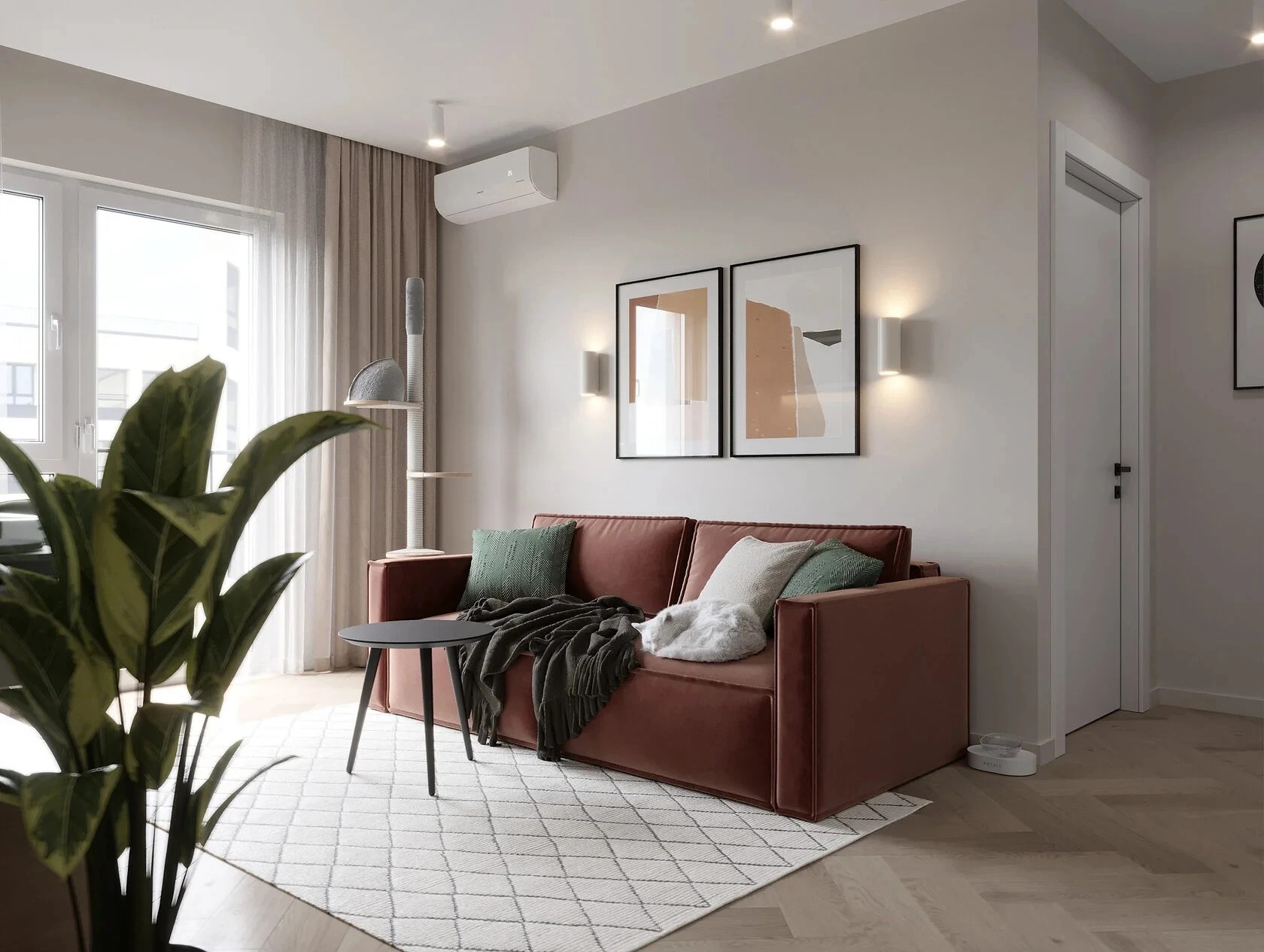 Двухкомнатная квартира в ЖК Принцип