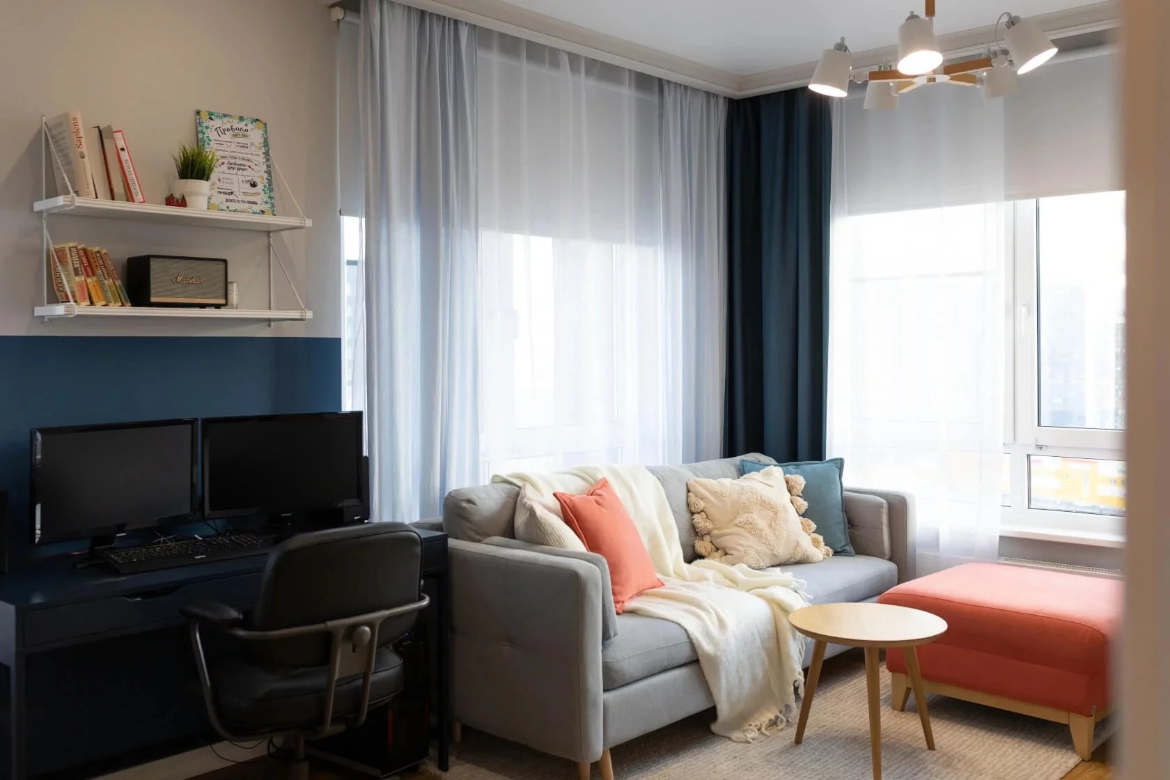 Солнечная квартира в ЖК Легенда