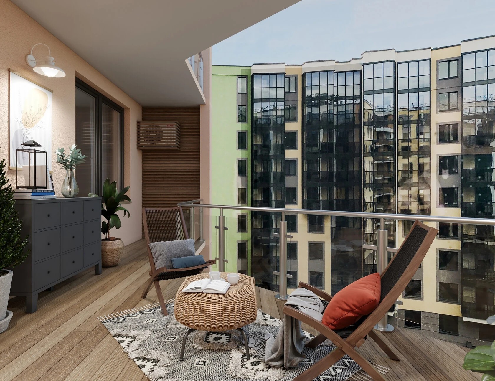 Квартира с террасой в ЖК «Палацио»