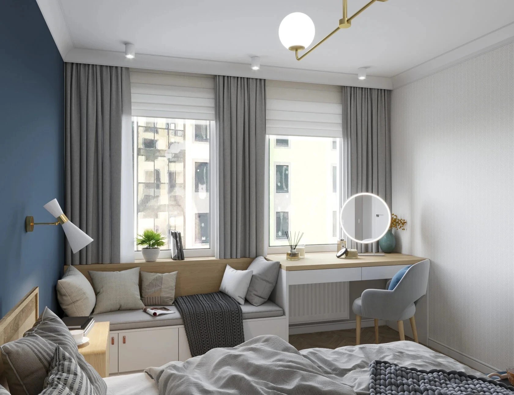 Квартира с террасой в ЖК «Палацио»