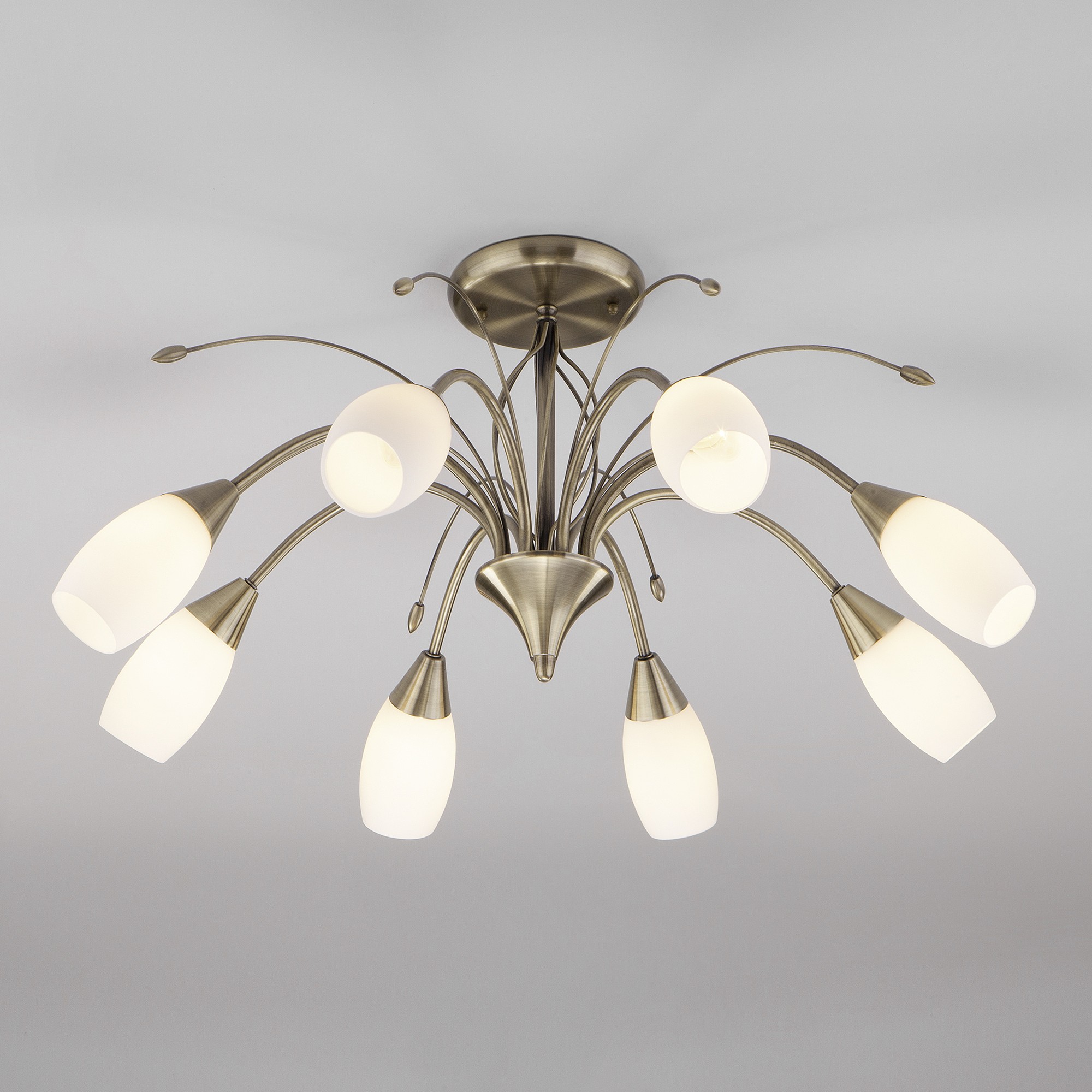 Потолочная люстра Eurosvet Ginevra 30280/8 античная бронза