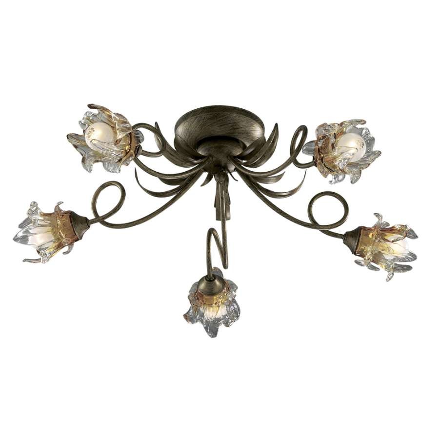 Потолочная люстра Odeon Light Berto 2126/5C