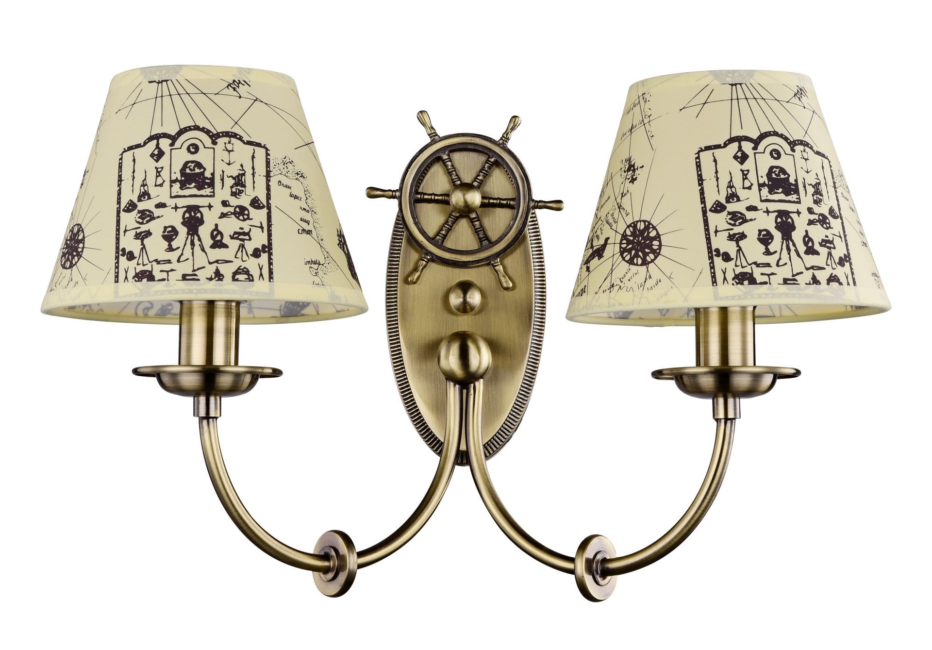 Бра со штурвалом Cruise ARM625-02-R Maytoni