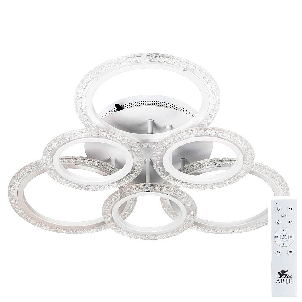 Потолочная светодиодная люстра Camelia Arte Lamp A2533PL-60WH