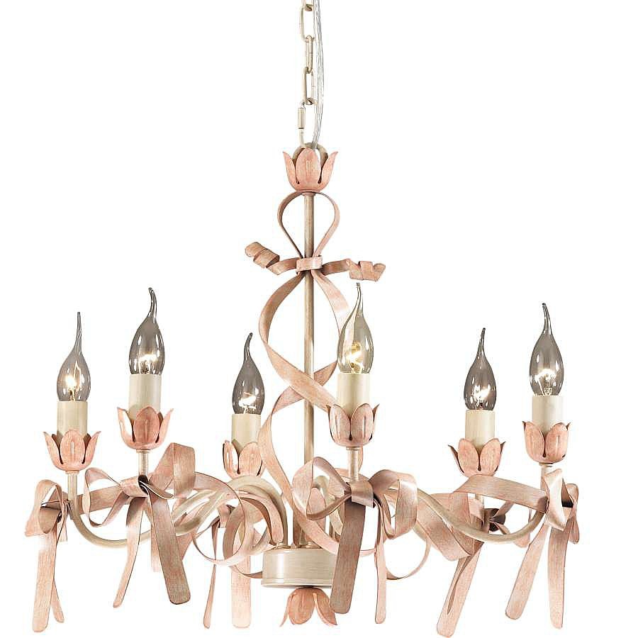 Люстра подвесная с цветочками Esteli 2527/6 Odeon Light