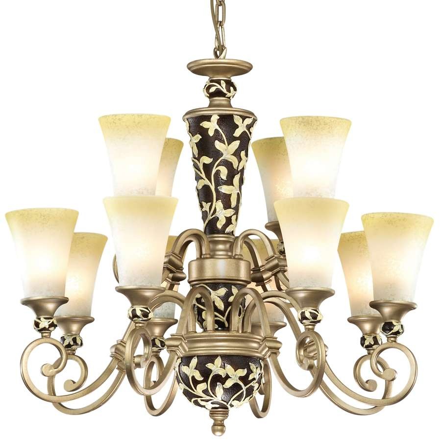 Люстра многоярусная Perry 2456/12 Odeon Light