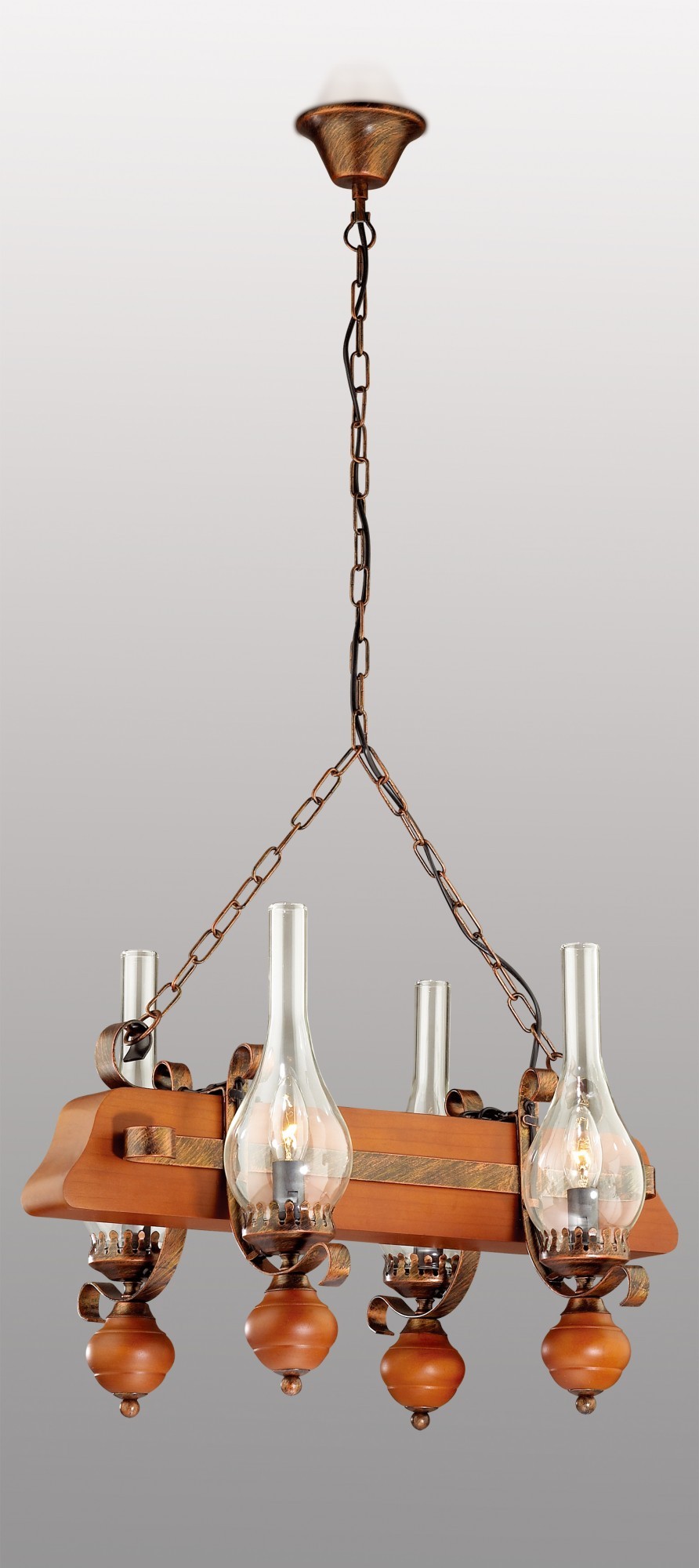 Люстра керосиновая лампа Lato 2620/4 Odeon Light