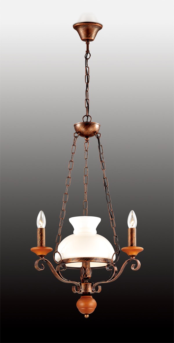 Люстра керосиновая лампа Lille 2619/4 Odeon Light