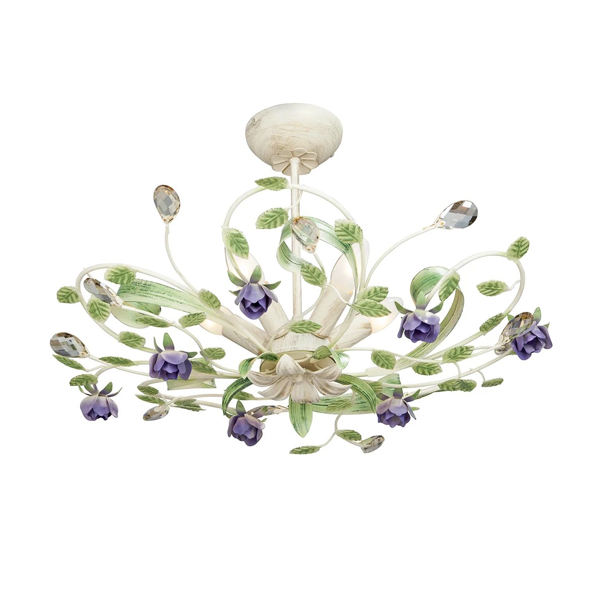 Люстра потолочная с цветочками V1439 V1439/5PL Vitaluce