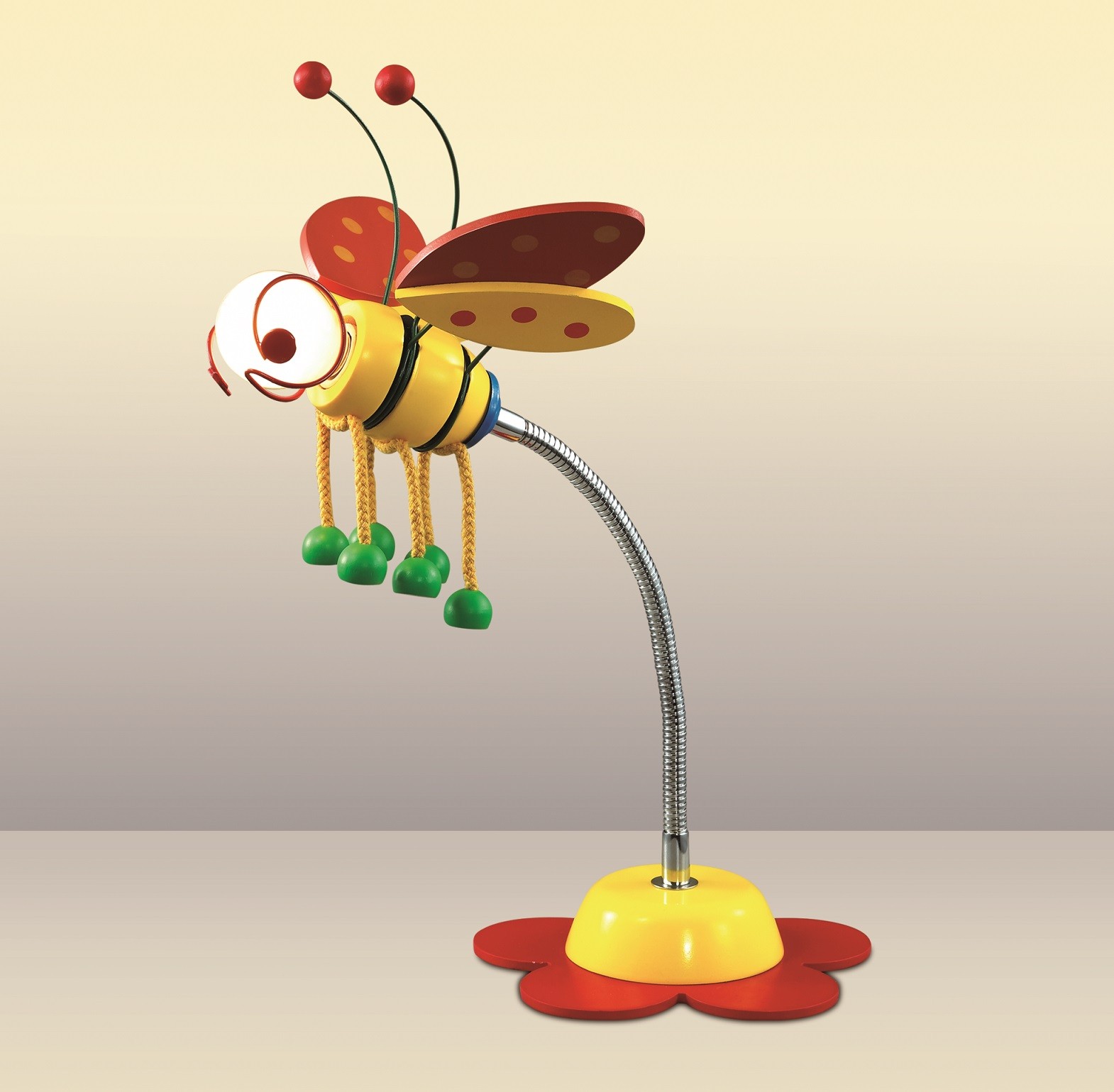 Разноцветная настольная лампа Ape 2804/1T Odeon Light