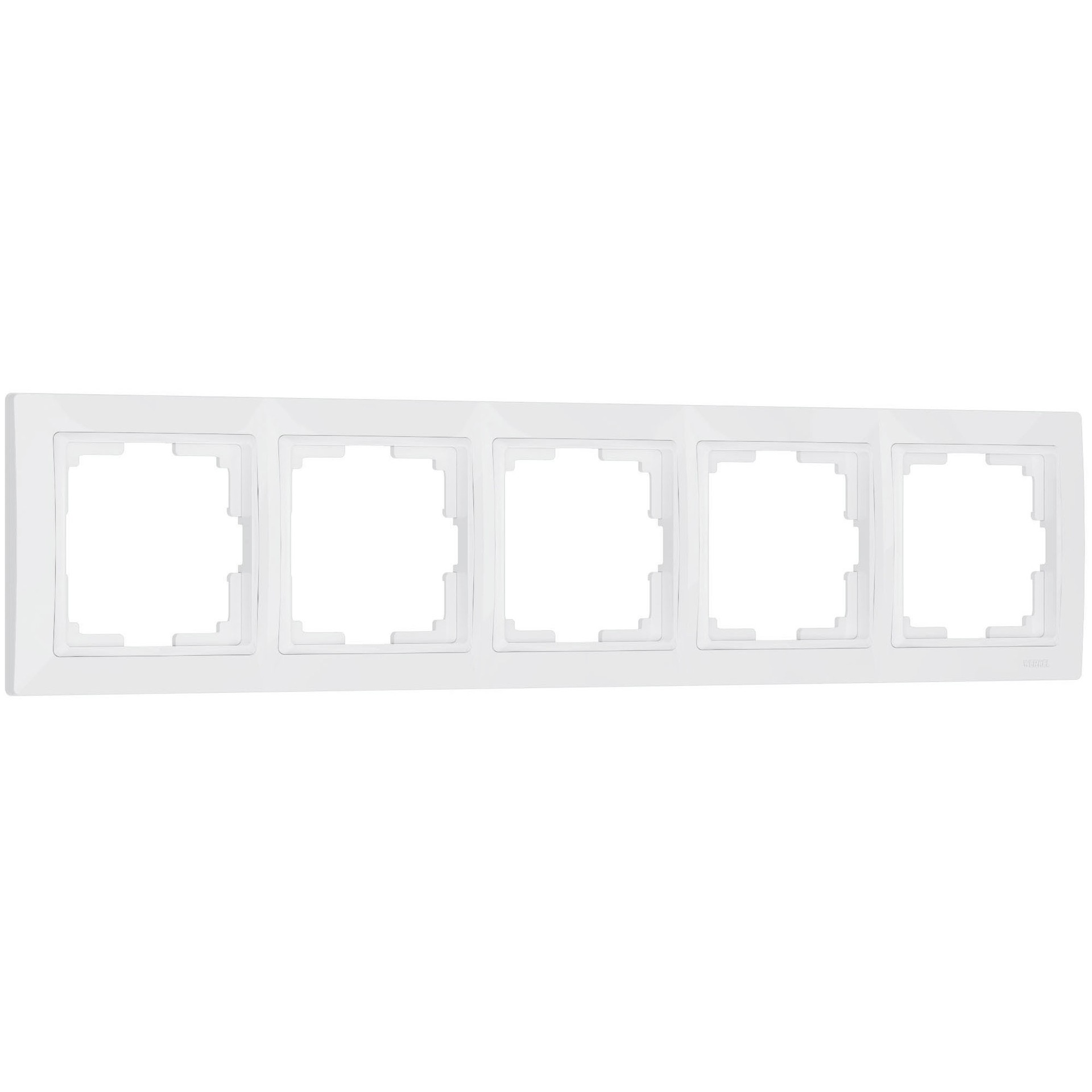 Рамка Werkel W0052001/ Рамка на 5 постов Snabb basic (белый)