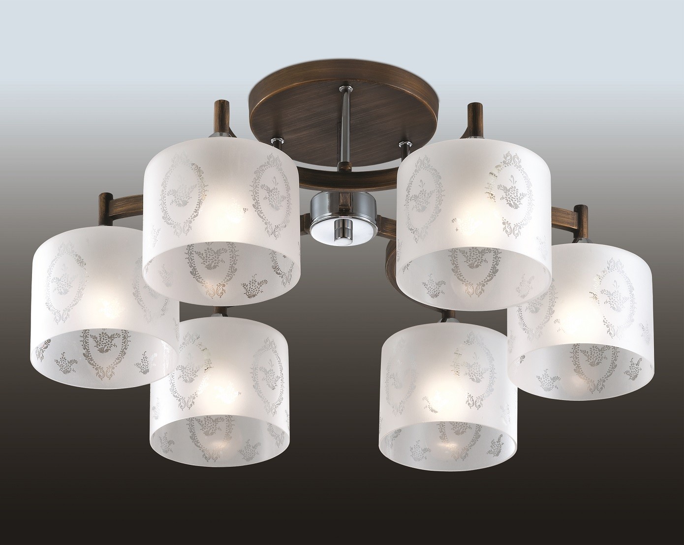 Потолочная люстра Odeon Light Runita 2759/6C