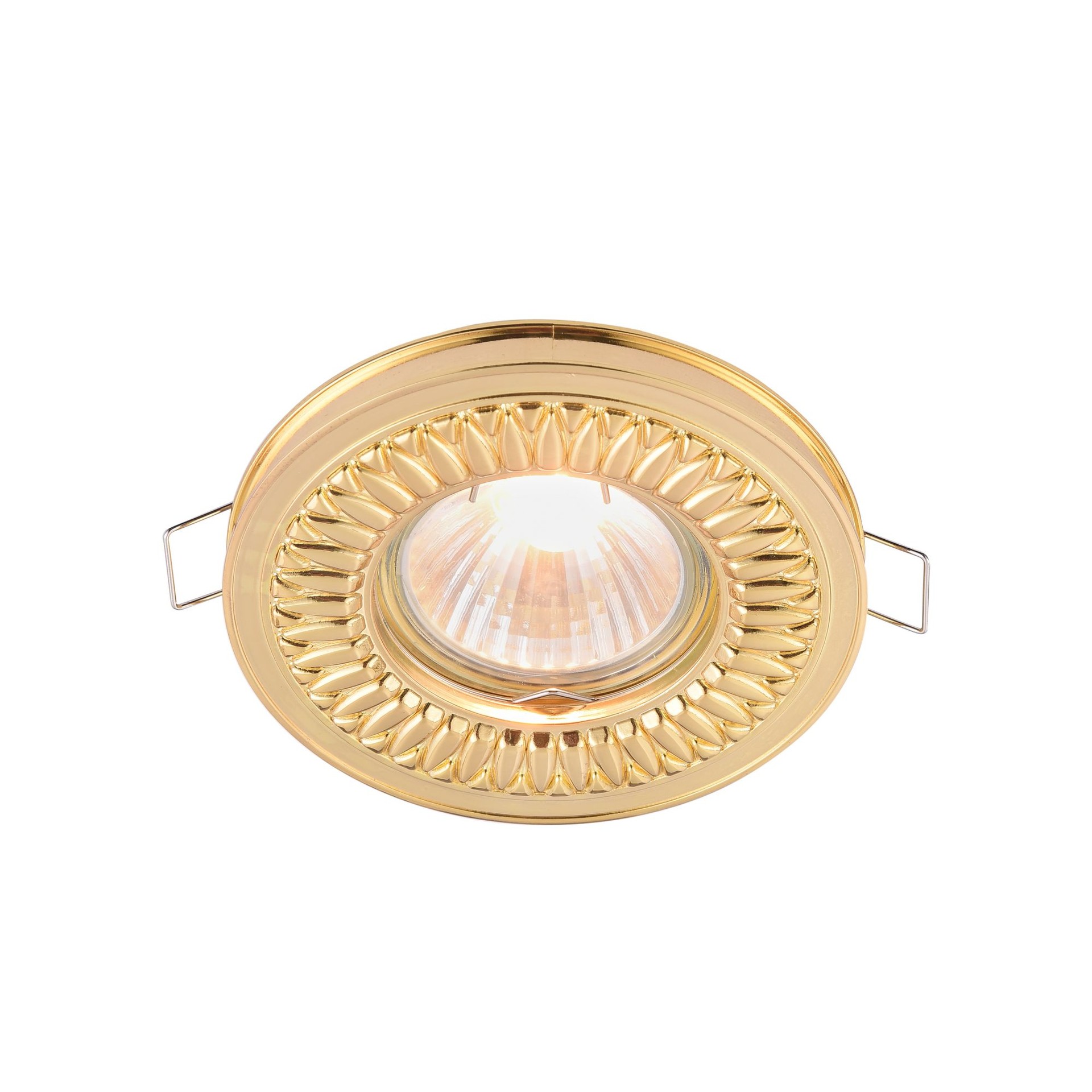 Встраиваемый светильник с узорами Metal DL301-2-01-G Maytoni