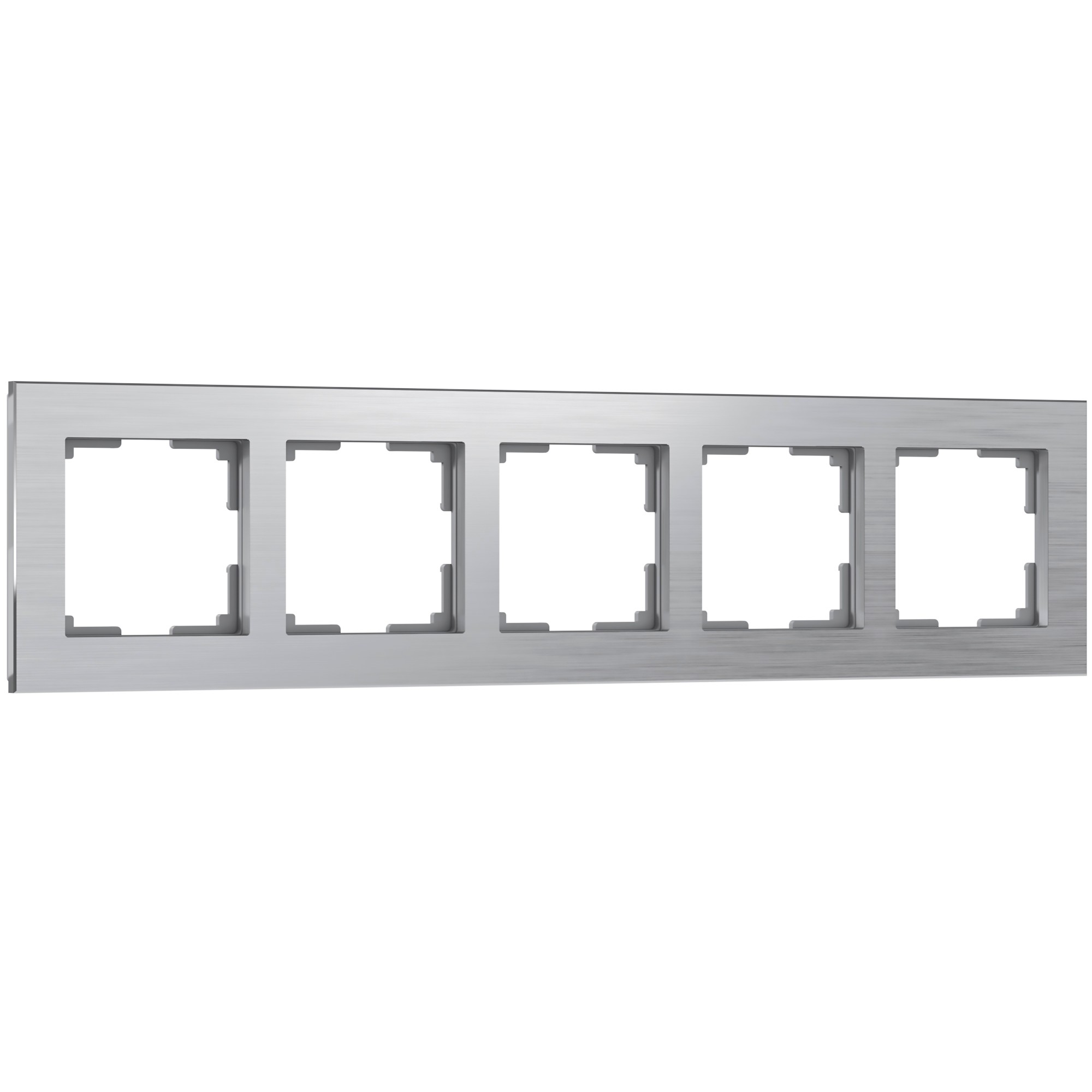 Рамка Werkel W0051706/ Рамка на 5 постов Aluminium (алюминий)
