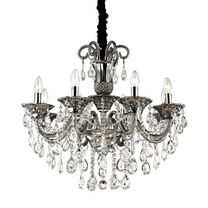 Подвесная хрустальная люстра Valensa Odeon Light 2940/8