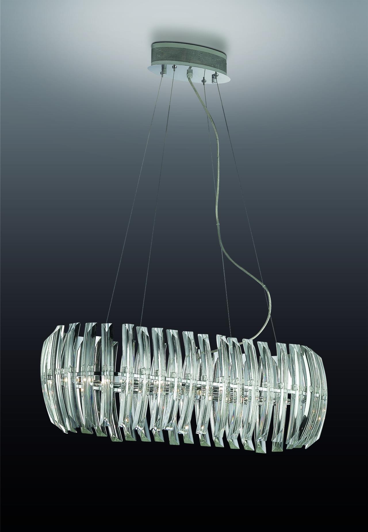 Подвесная хрустальная люстра Vinca Odeon Light 1983/8