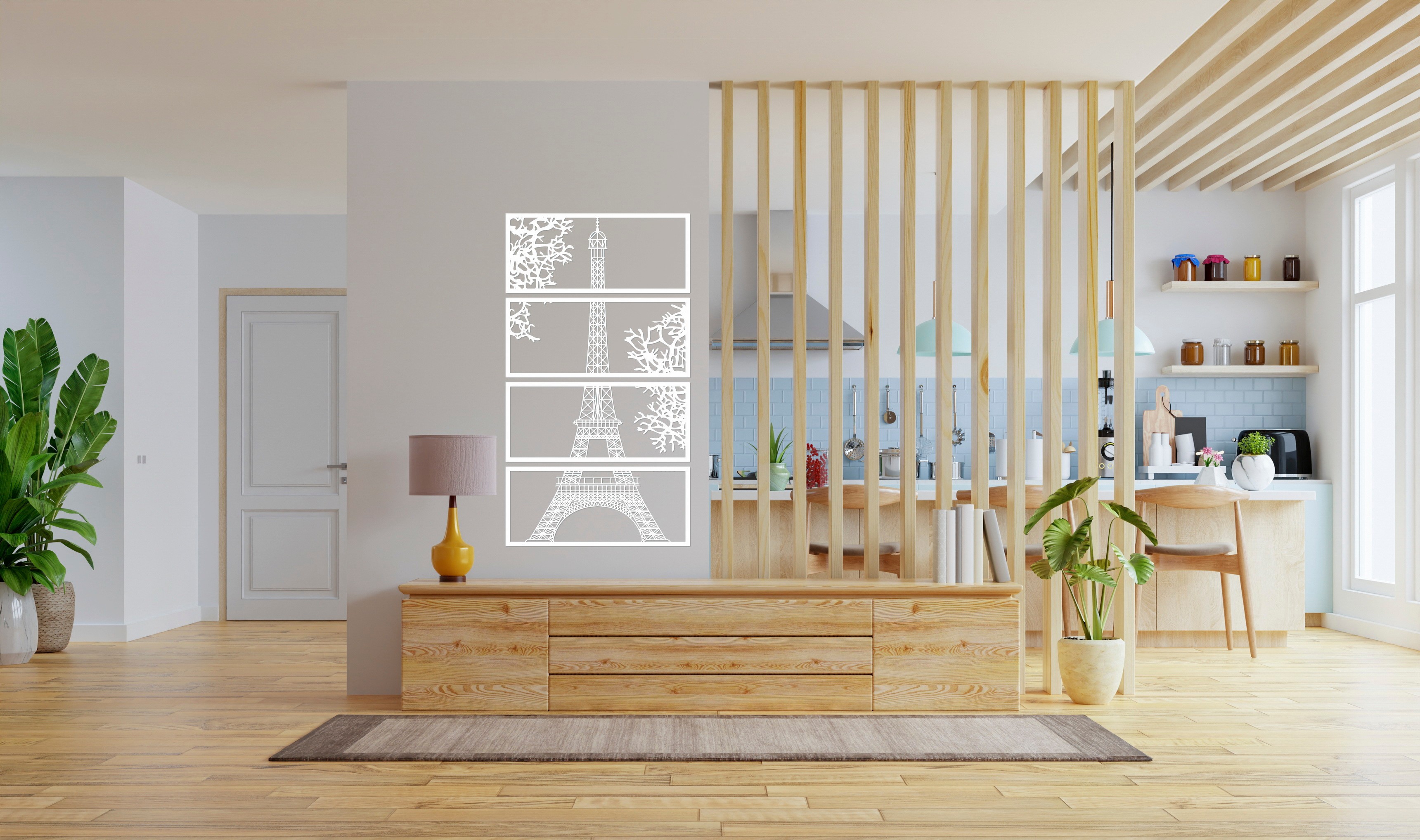 Деревянное панно ArtCore YS236