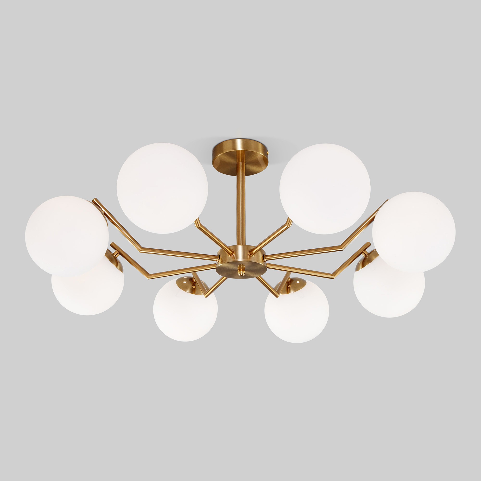 Потолочная люстра Eurosvet Frost 70154/8 латунь