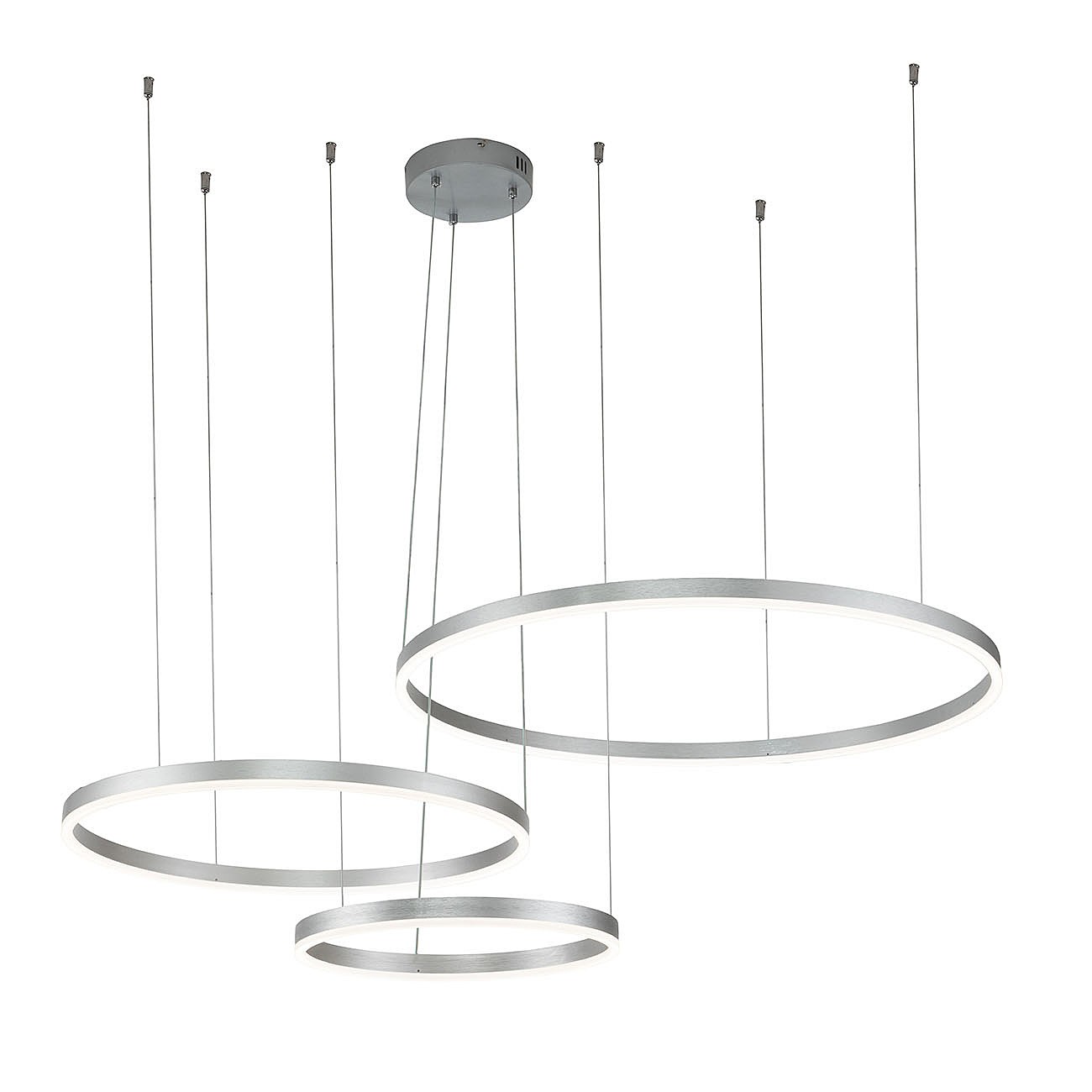 Подвесная люстра Indigo Galass 14001/3P Silver V000014L