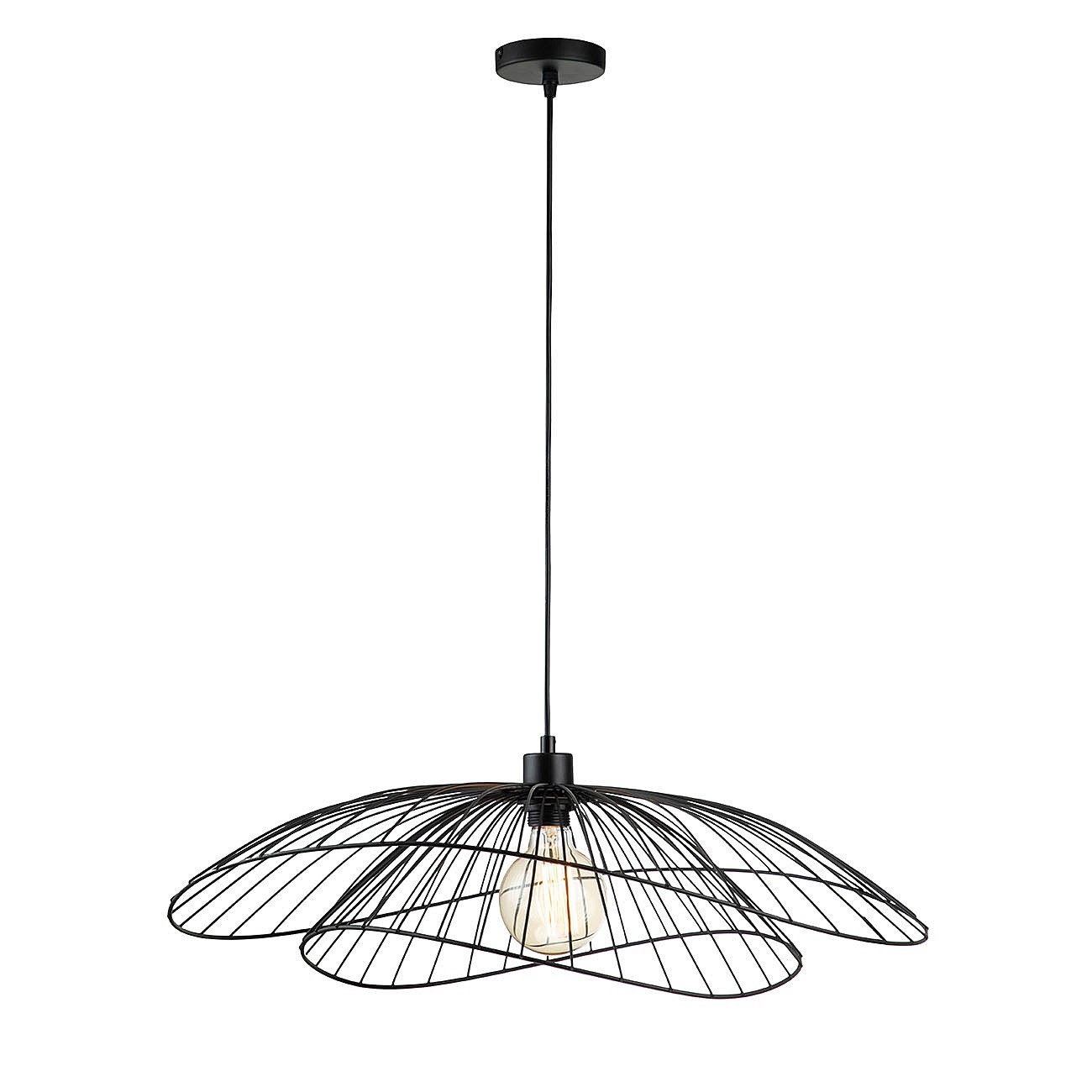 Светильник подвесной Indigo Vestito 10012/C/1P Black V000192