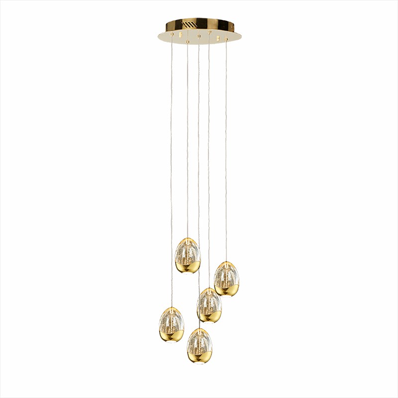 Люстра каскадная Delight Collection Terrene MD13003023-5A gold