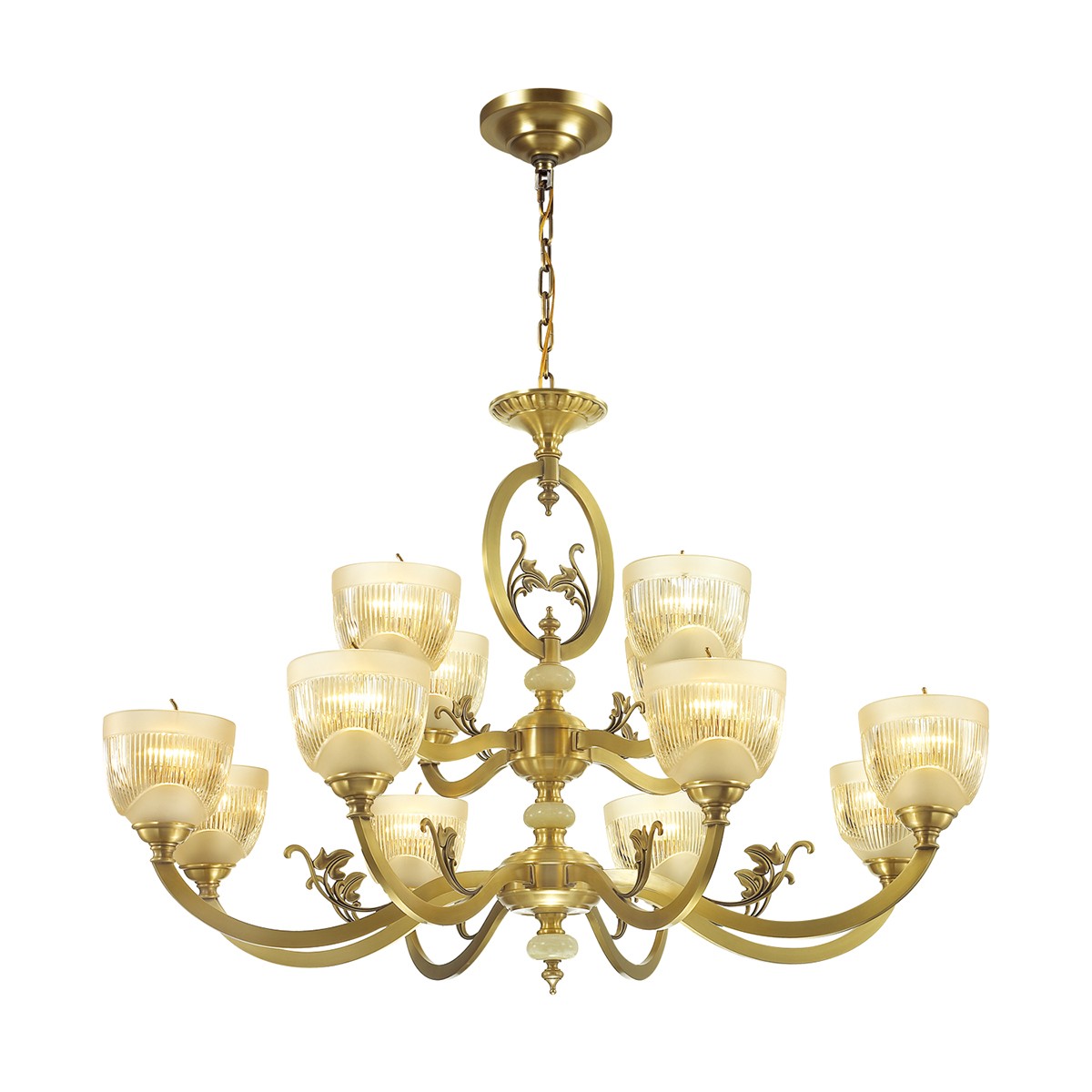 Люстра многоярусная Piemont 3998/12 Odeon Light