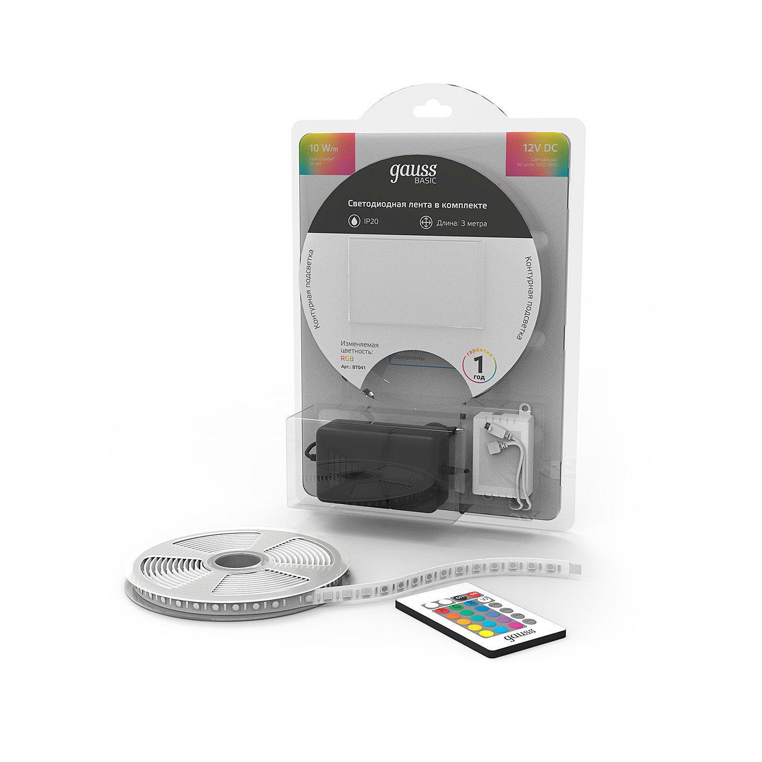 LED лента Gauss Basic BT041