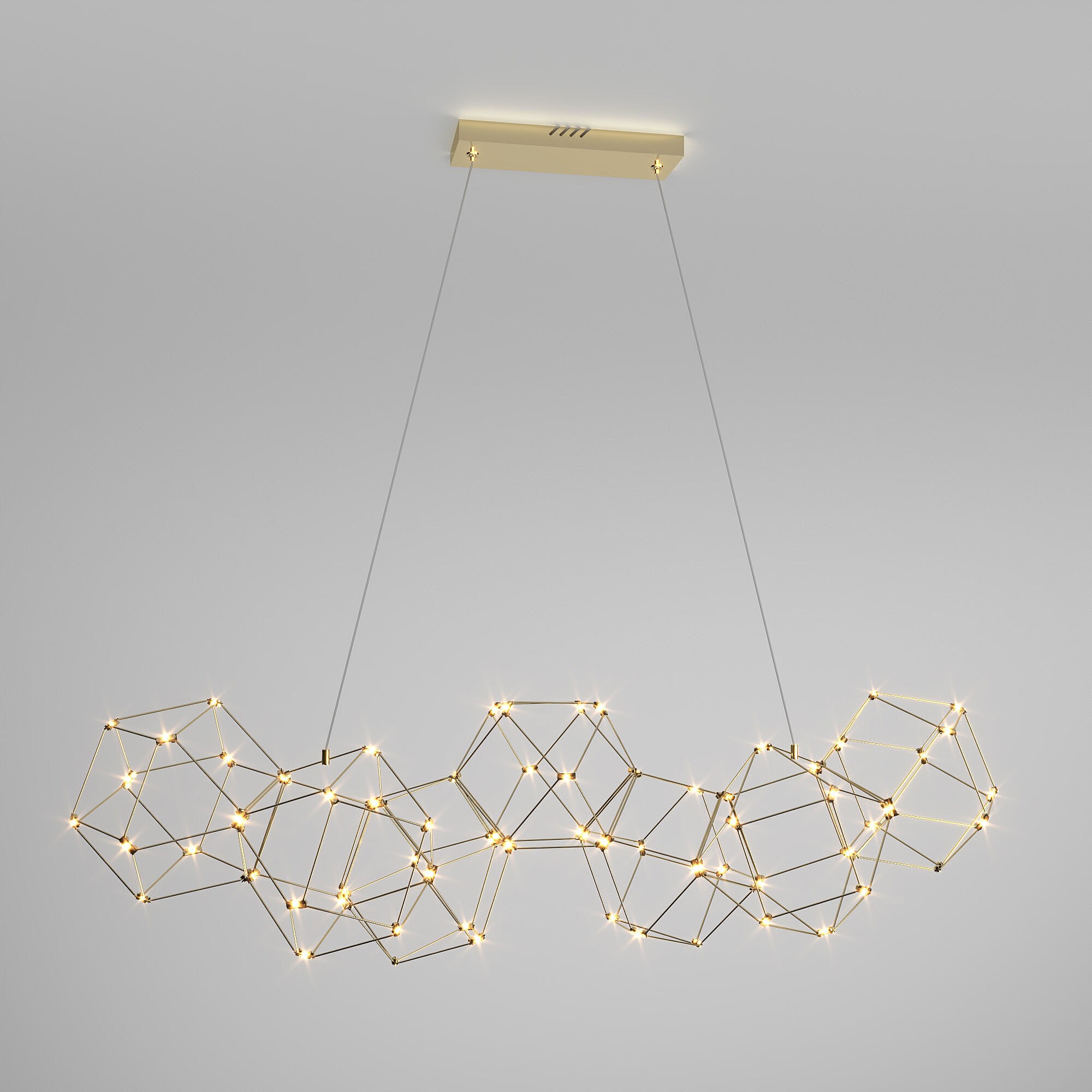 Подвесная люстра Eurosvet Uma 90168/7 медь