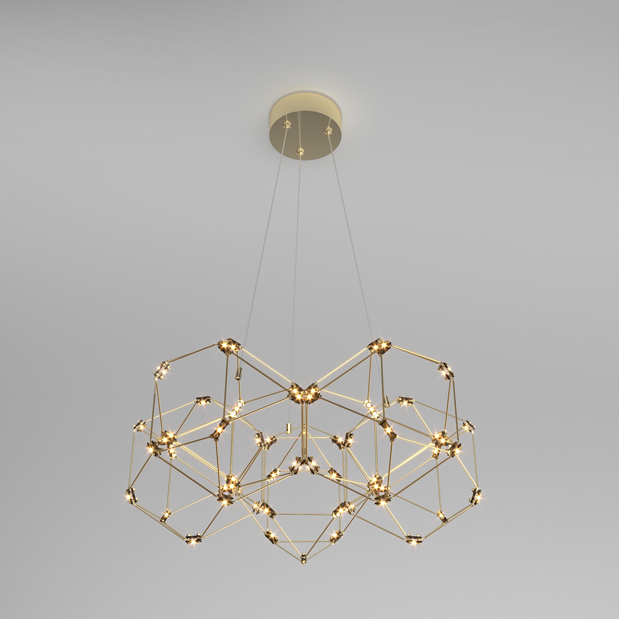 Подвесная люстра Eurosvet Uma 90169/5 медь