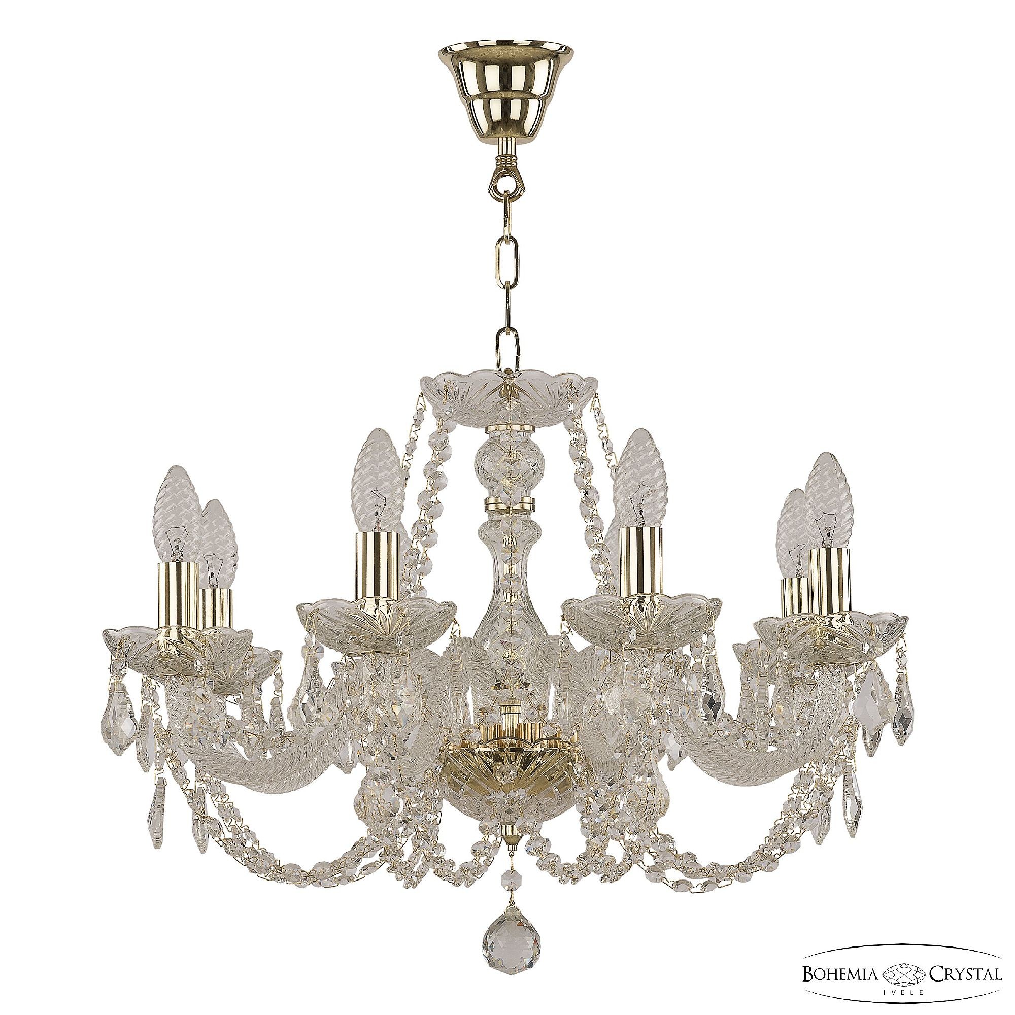 Подвесная люстра Bohemia 101 101/8/195 G Leafs