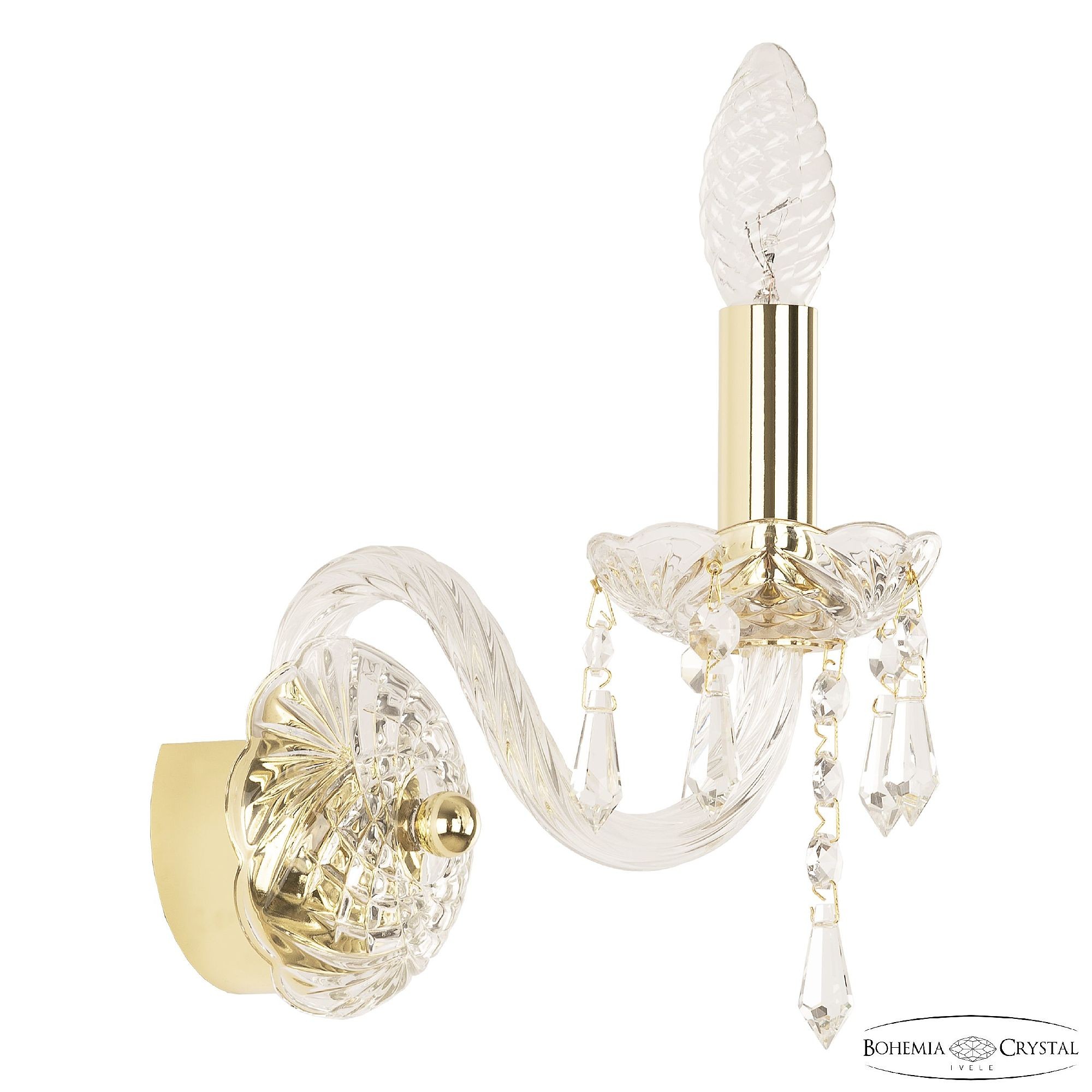 Настенное бра Bohemia 104 104B/1/141 G