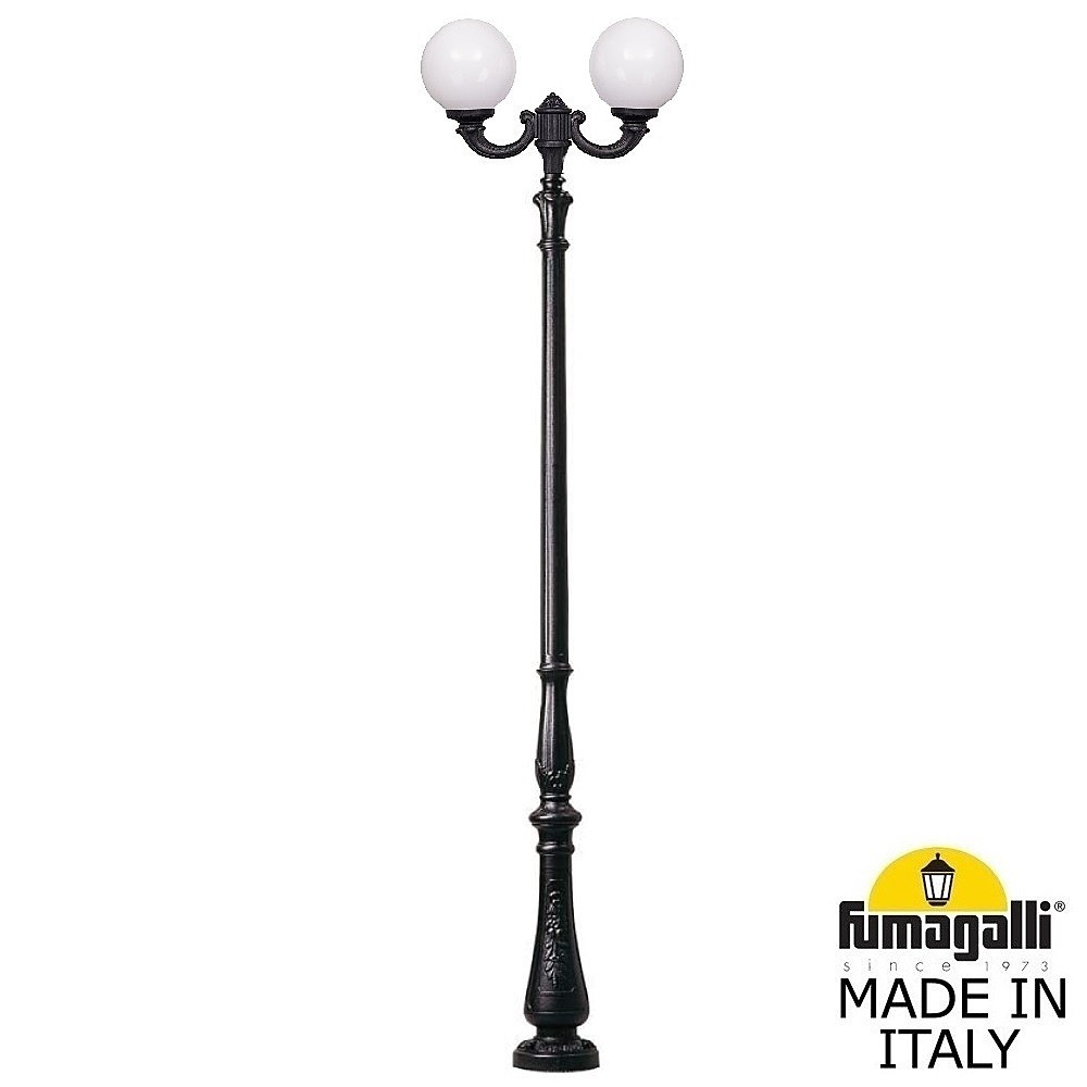 Столб фонарный уличный Fumagalli Globe 300 G30.205.R20.AYF1R