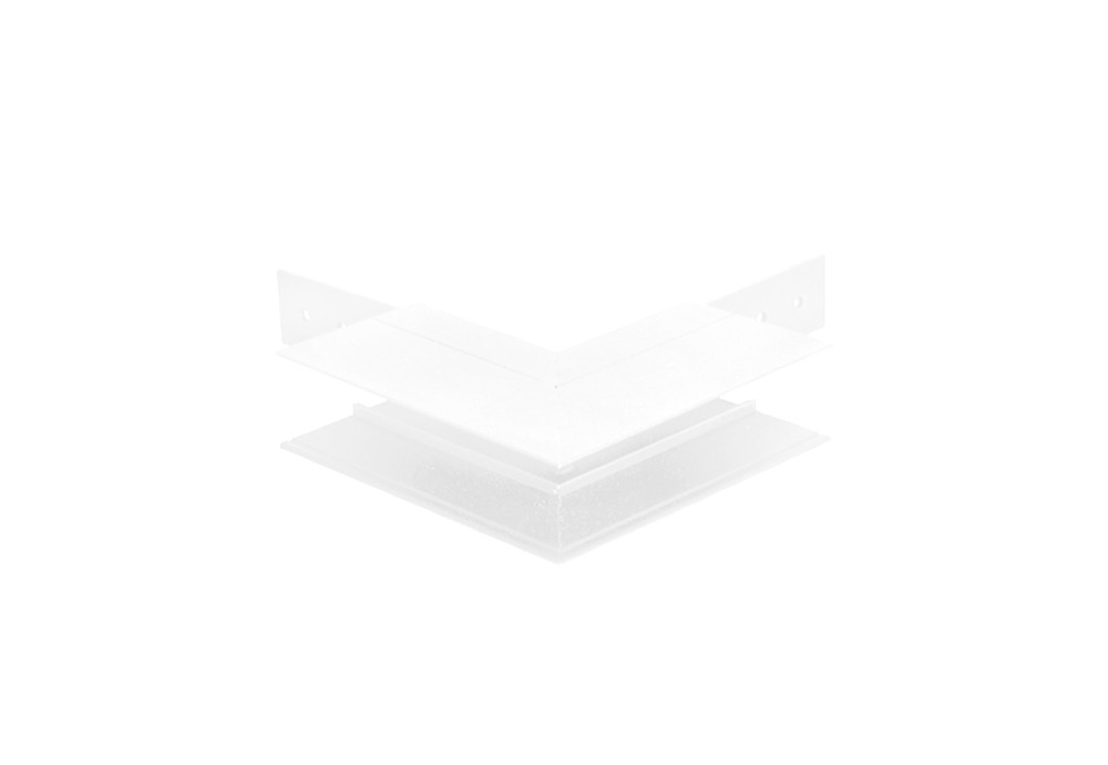 Внешний соединитель угловой для накладного магнитного шинопровода Crystal Lux SPACE CLT 0.213 03 WH