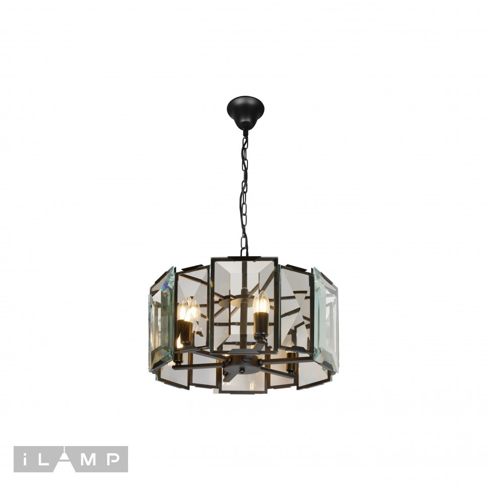 Люстра подвесная Panorama iLamp 6113-550BK