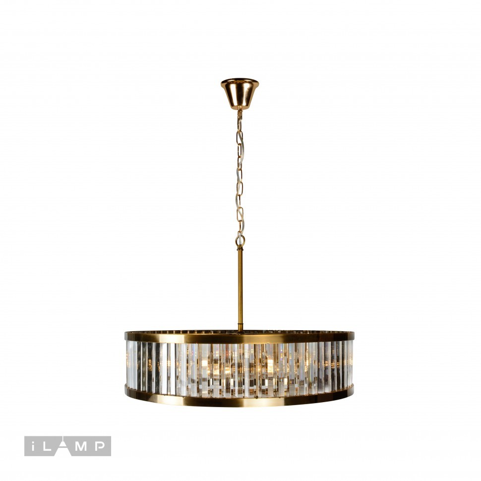 Люстра подвесная Queen iLamp 8945-6 GLD