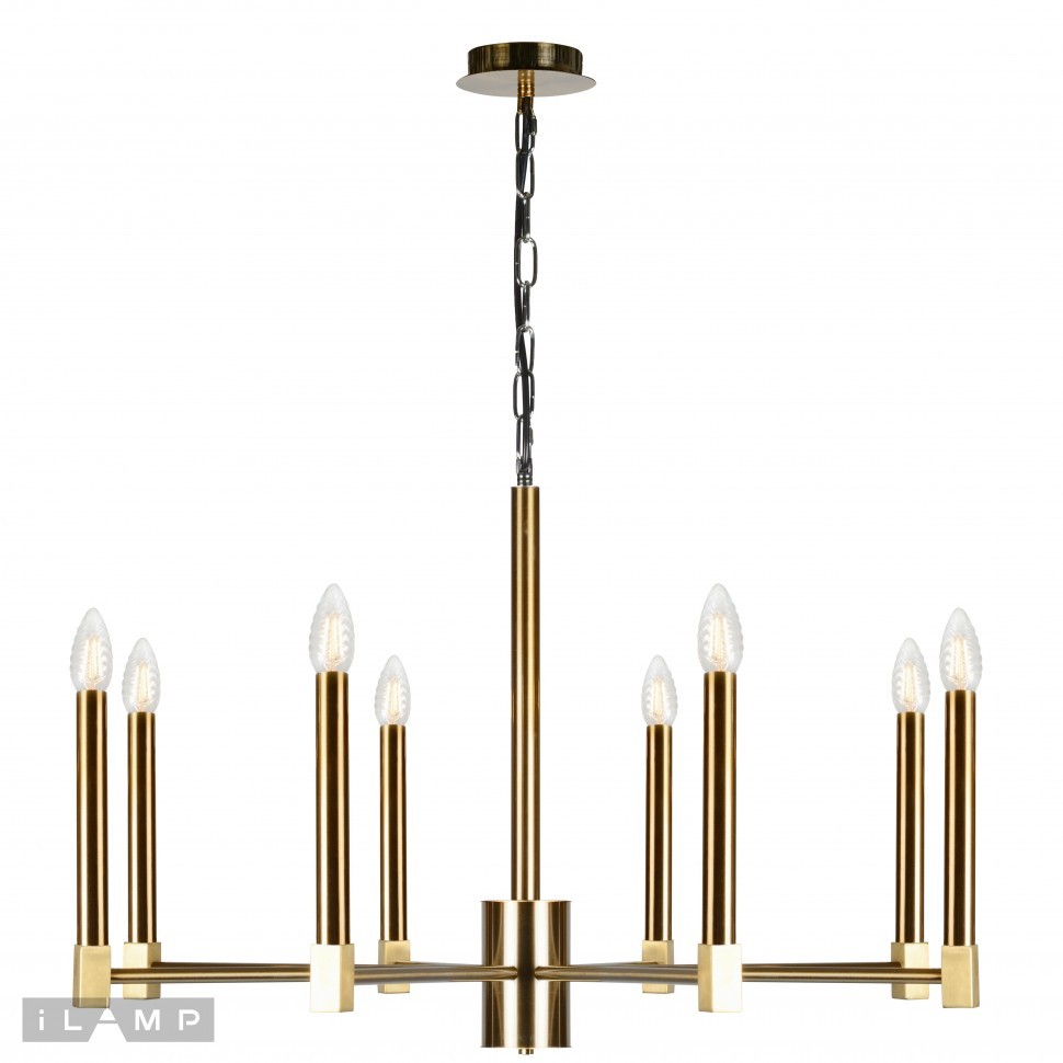 Люстра подвесная MiMi iLamp S1002/8 GD