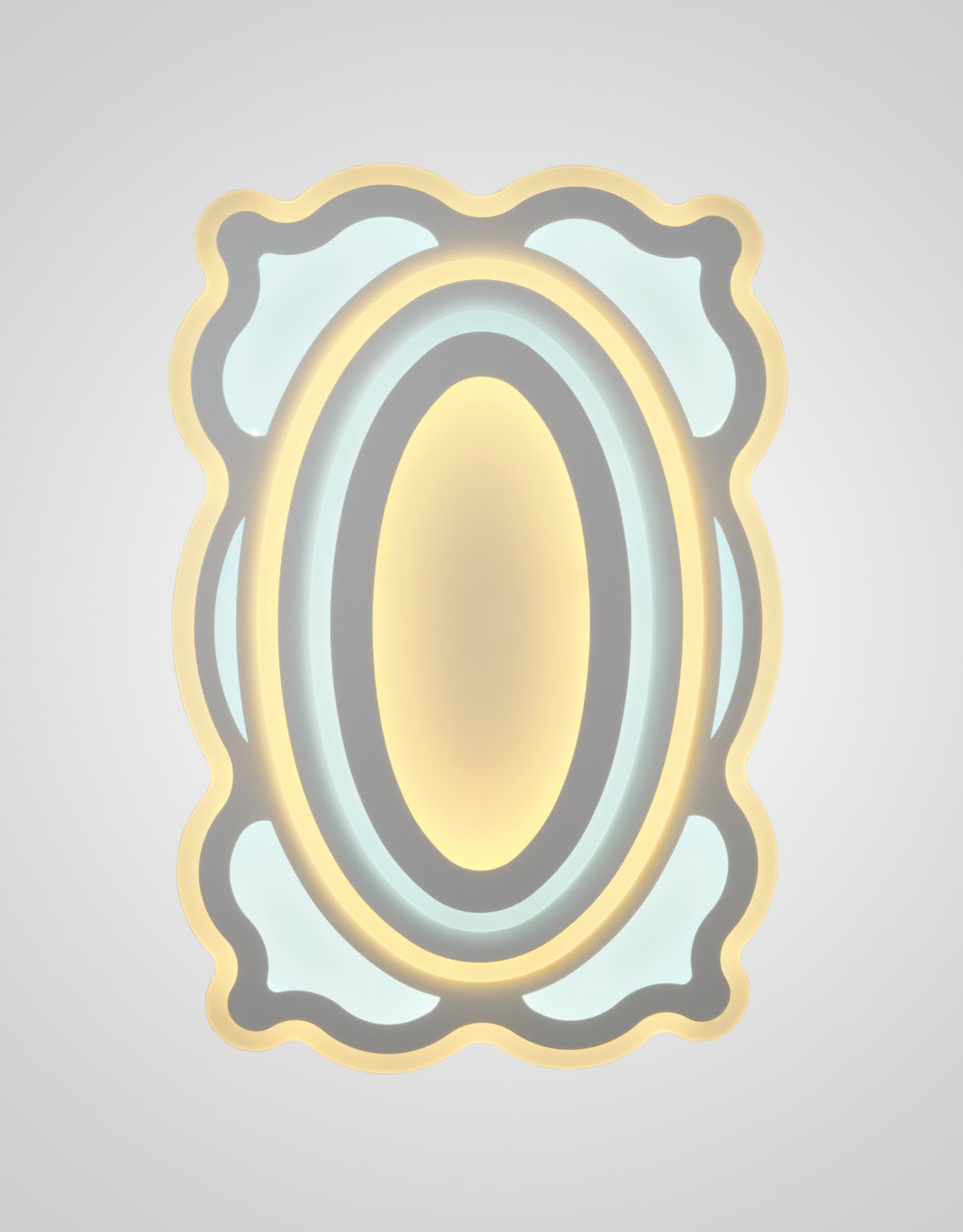 Потолочная люстра Мелодия Света 8801-1 000 300W WT+YL 000022173