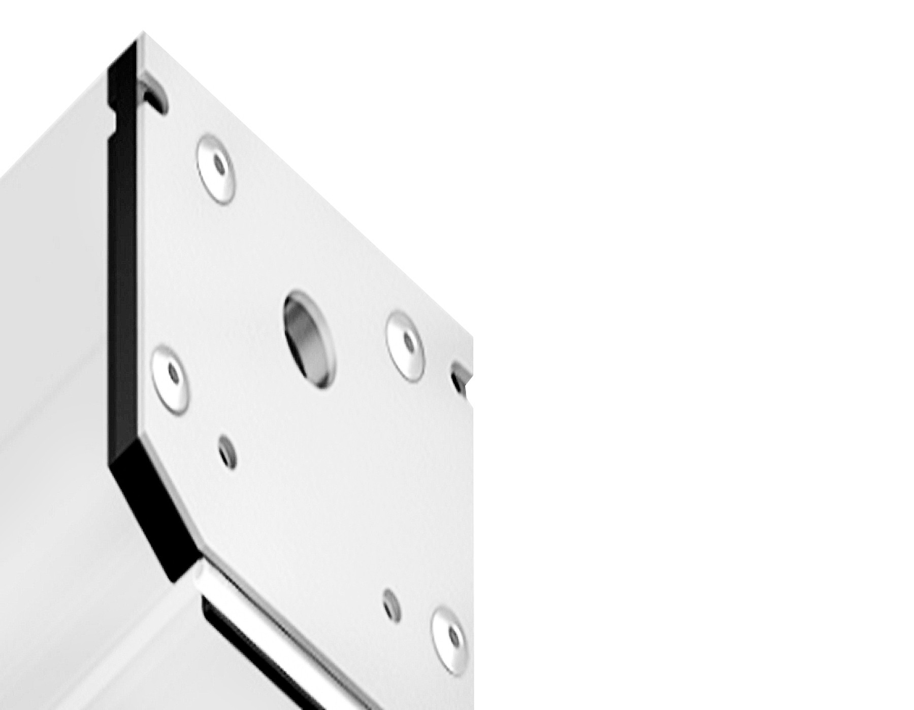 Заглушка для корпуса в натяжной потолок для магнитного шинопровода Magnetic Ambrella Track System GL3622