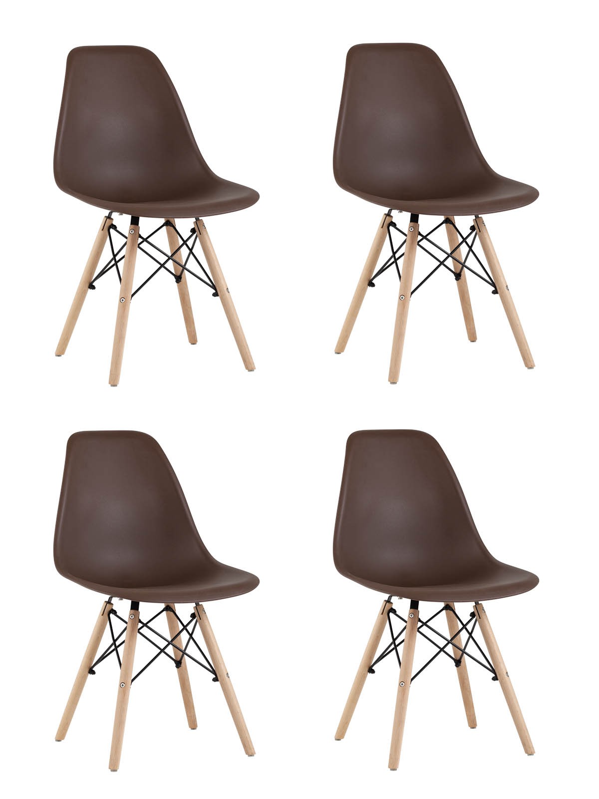 Обеденный стул Stool Group Style DSW Y801 brown X4
