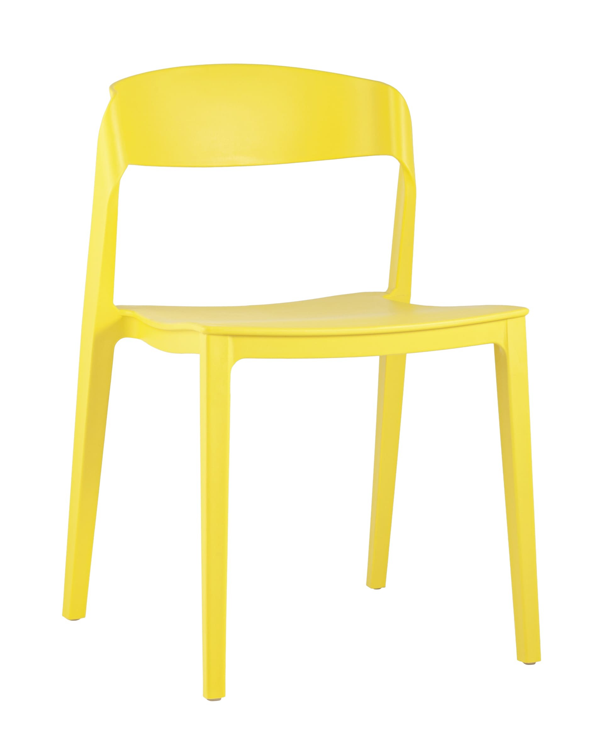 Стул пластиковый Stool Group Moris SL-7089 yellow 60131