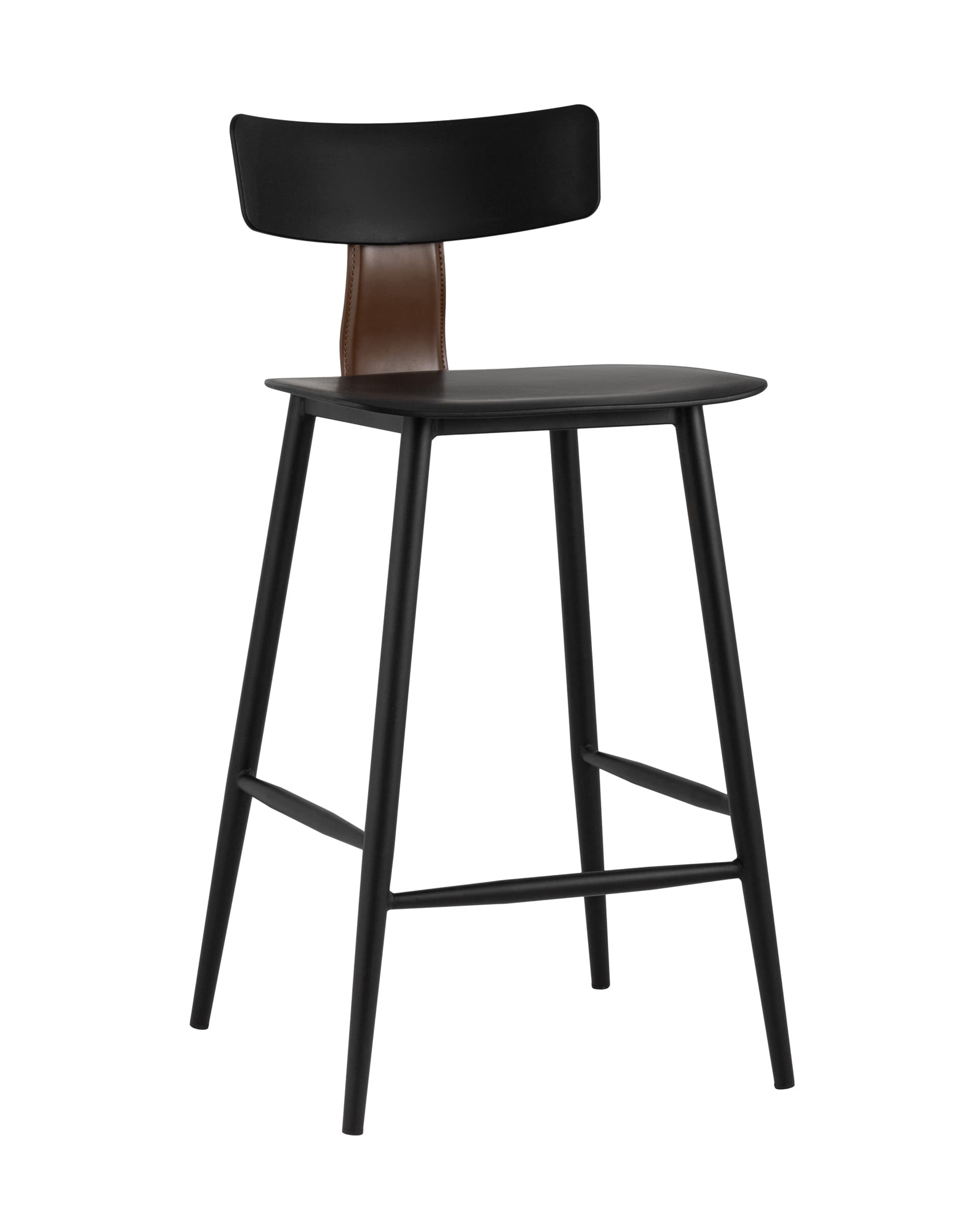 Полубарный стул Stool Group Ant 8333A black