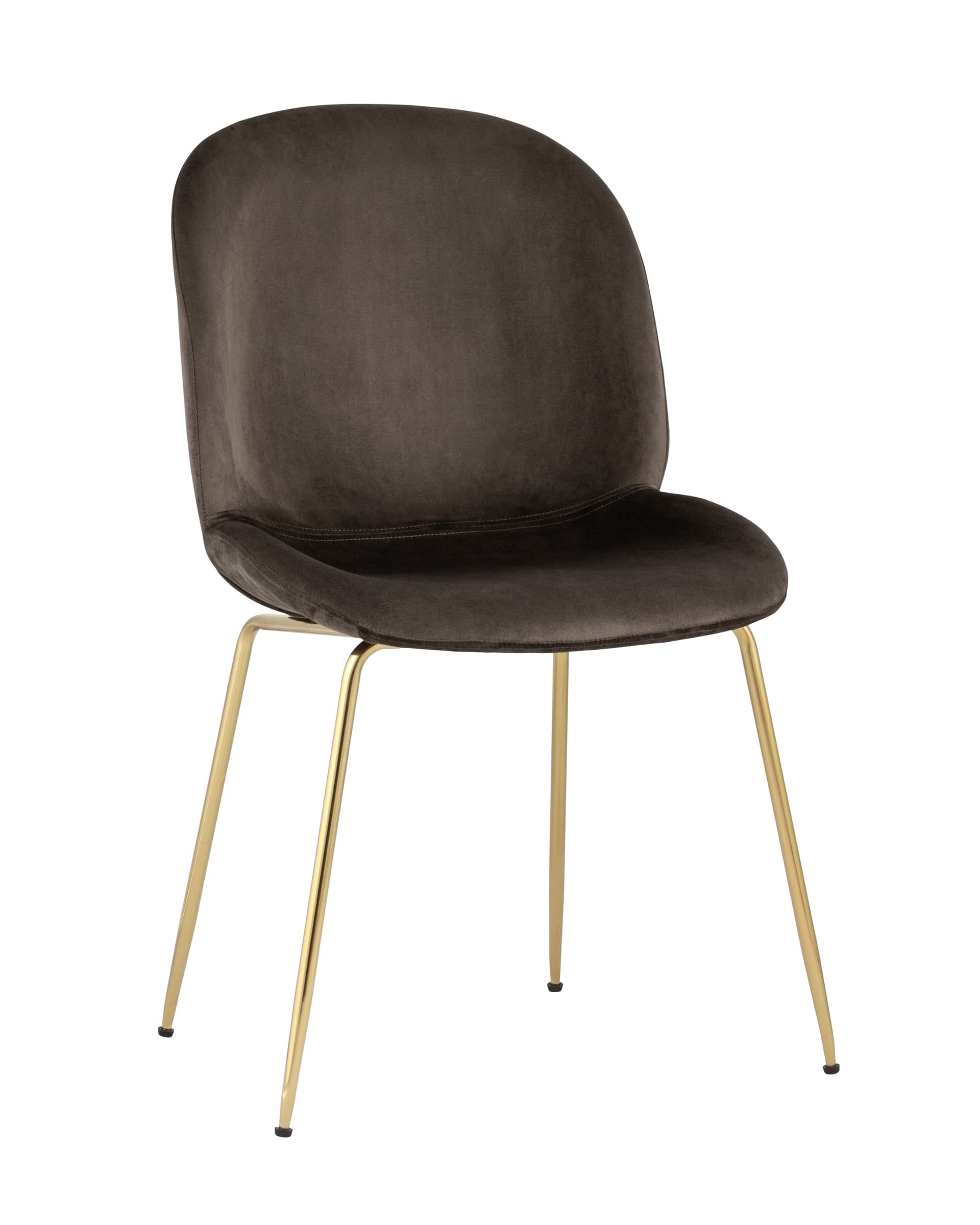 Обеденный стул Stool Group Beetle 8329 VELVET BROWN