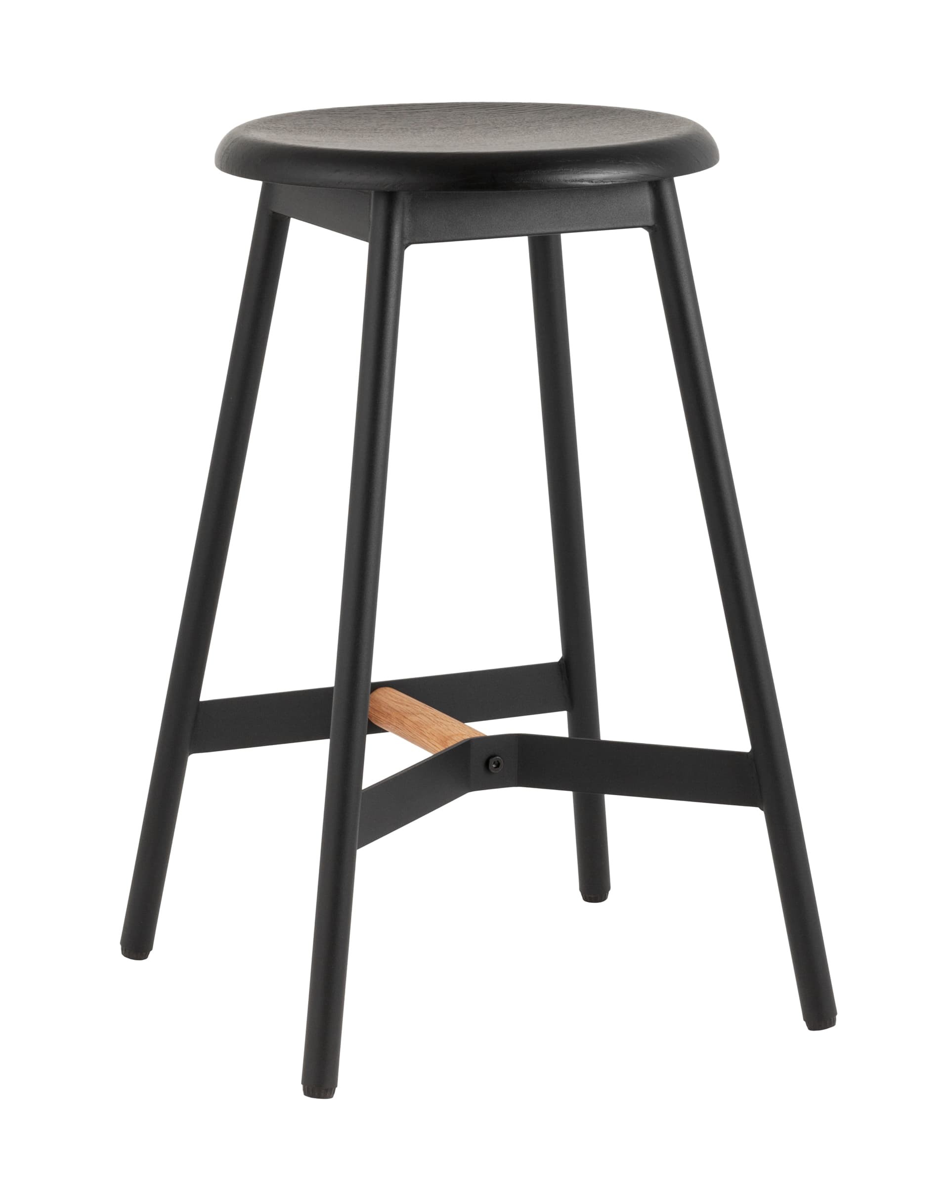 Полубарный стул Stool Group Knobb 9117H65 black