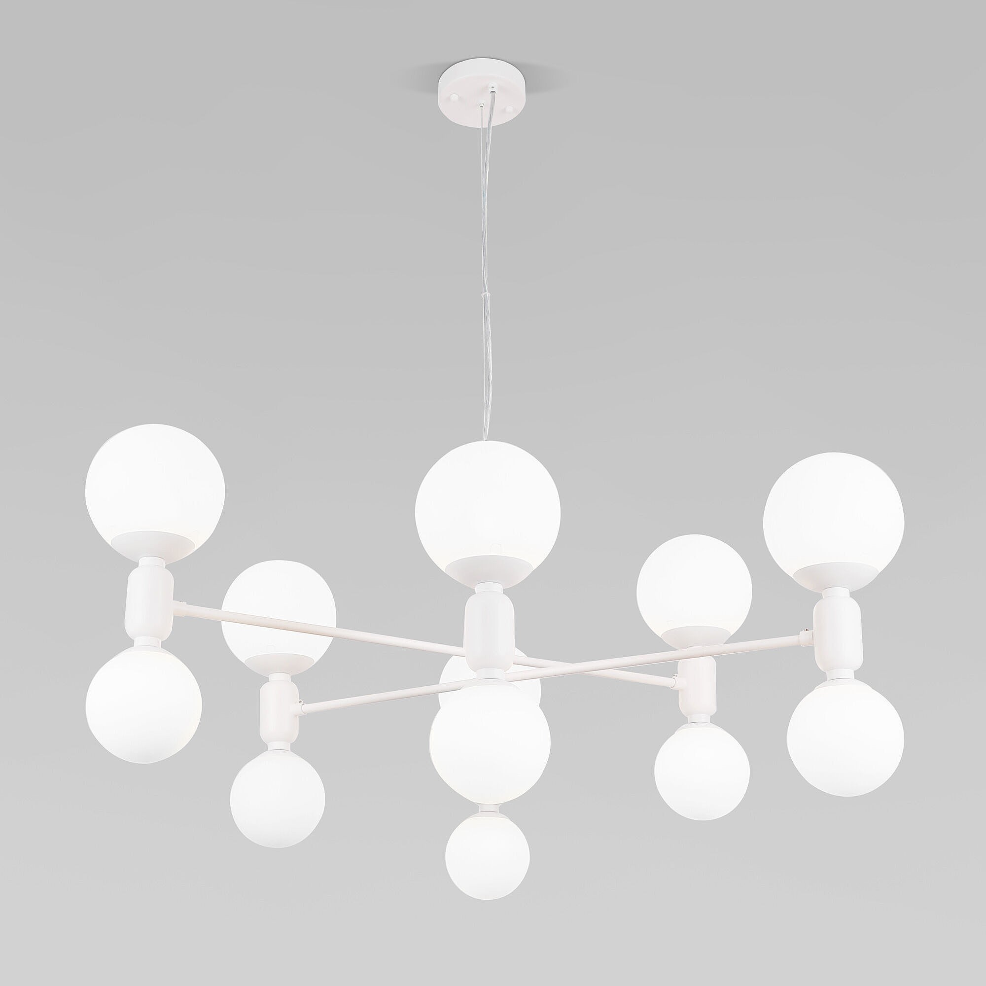 Подвесная люстра Eurosvet Bubble 30182 белый Smart