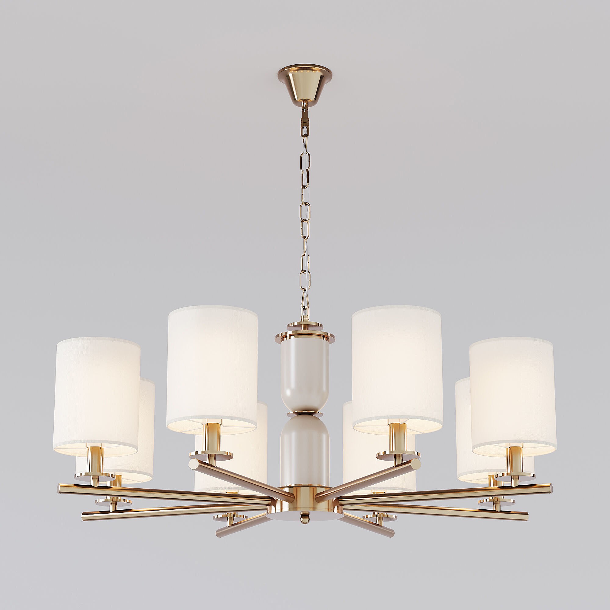 Подвесная люстра Eurosvet Caprera 60146/8 латунь Smart