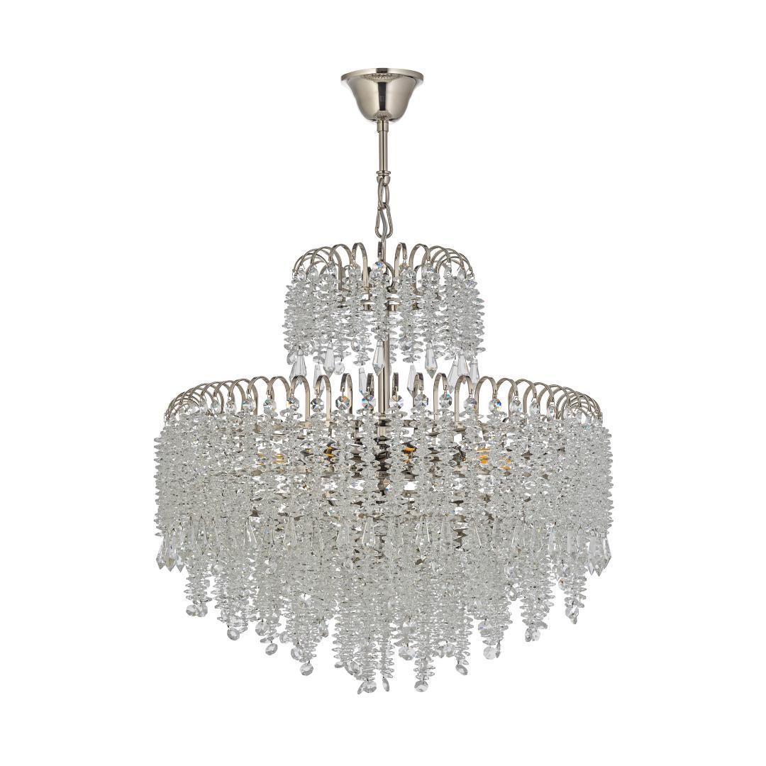 Подвесная люстра Arti Lampadari Daverio Nickel Daverio E 1.5.50.105 N