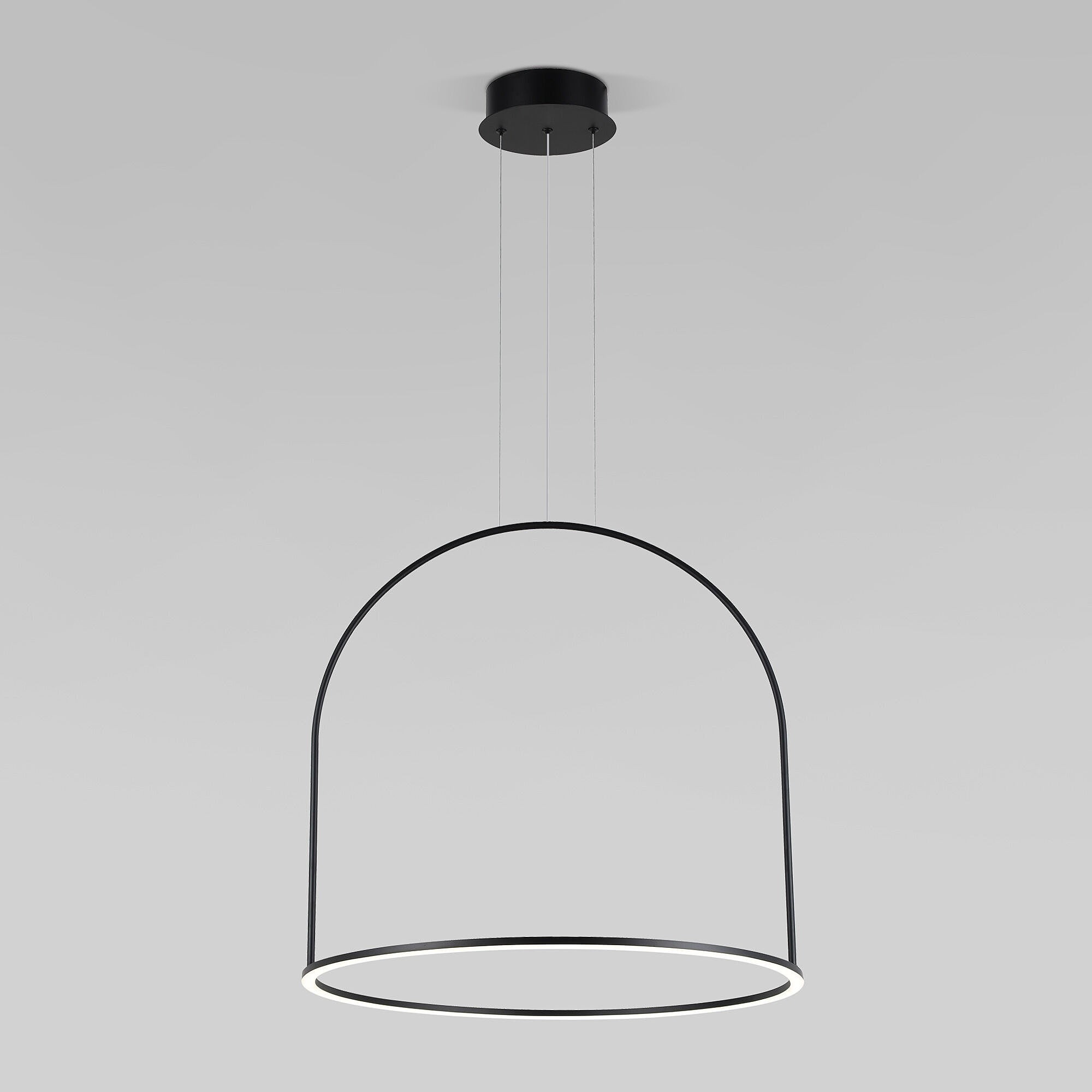 Подвесная люстра Eurosvet Over 90323/1 черный